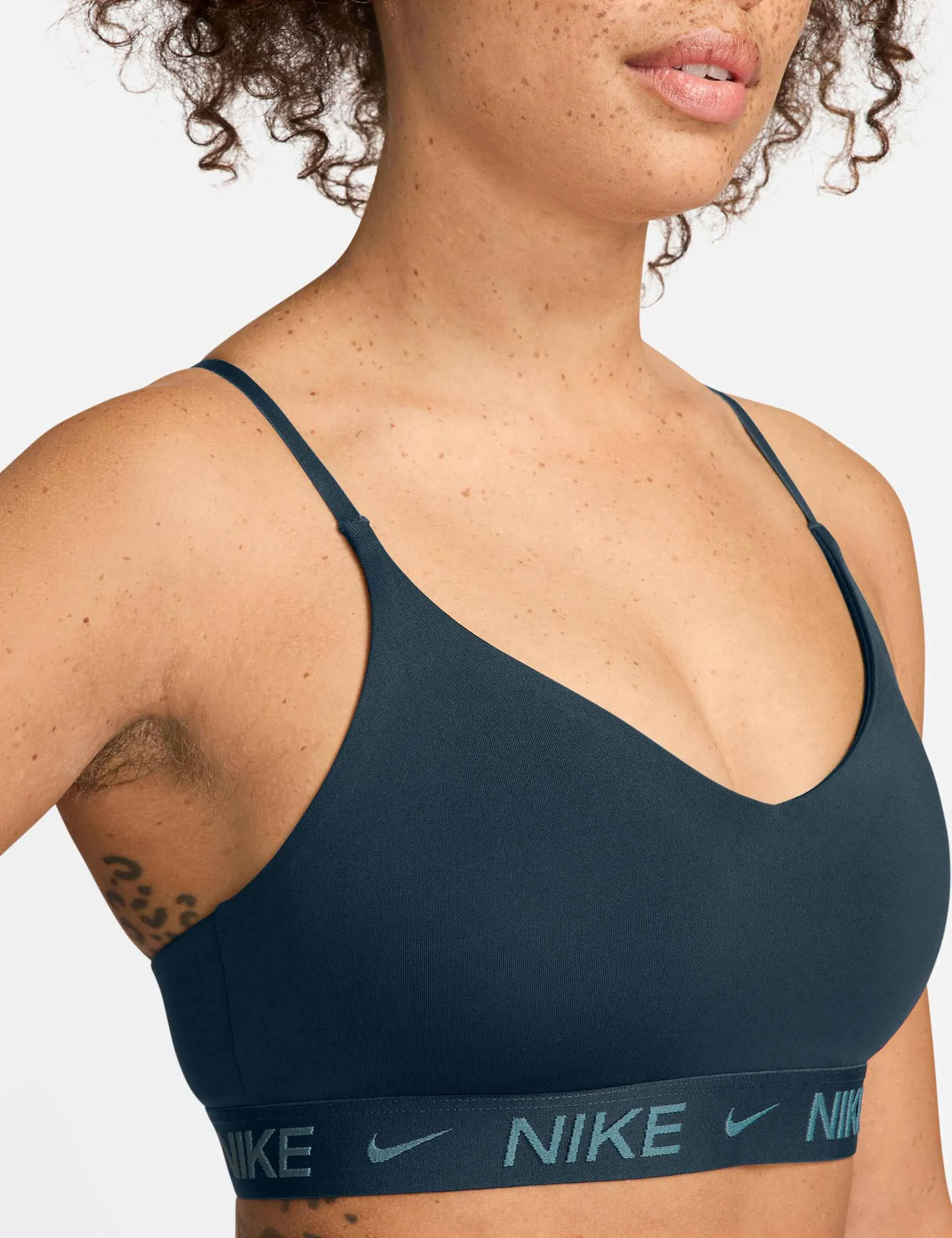 Indy Light Support Sports Bra - Armory Navy