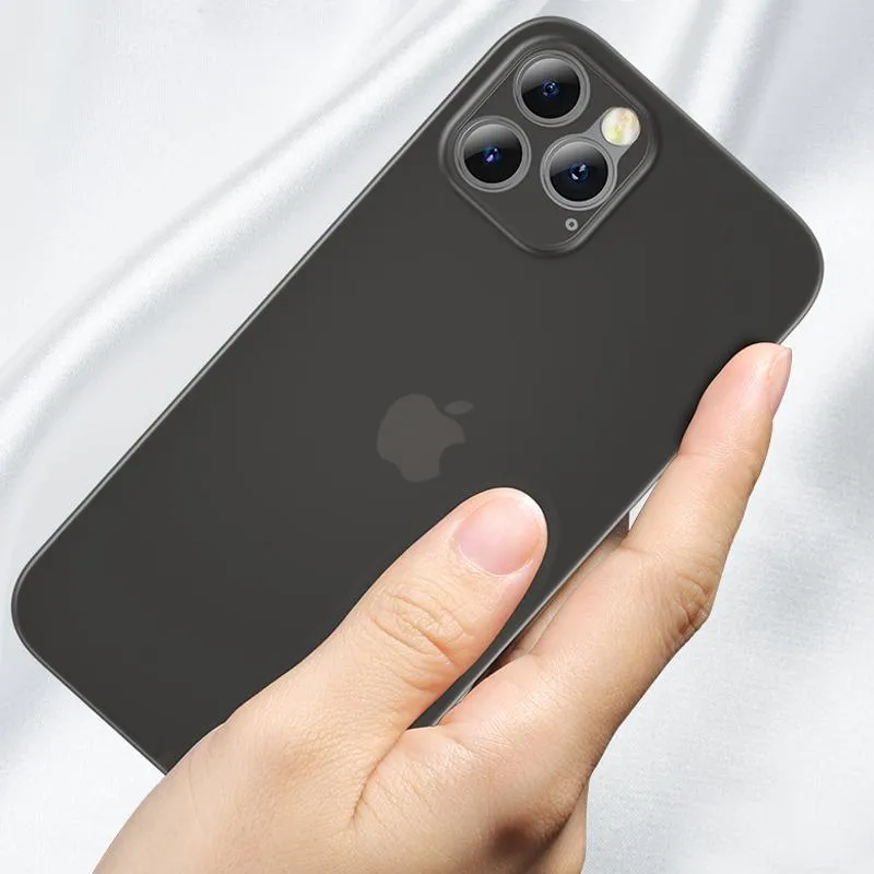 iPhone 12 Series Ultra-Thin Matte Paper Back Case