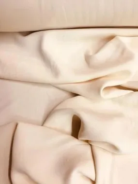 Italian Vanilla Cream Stretch Viscose Crepe