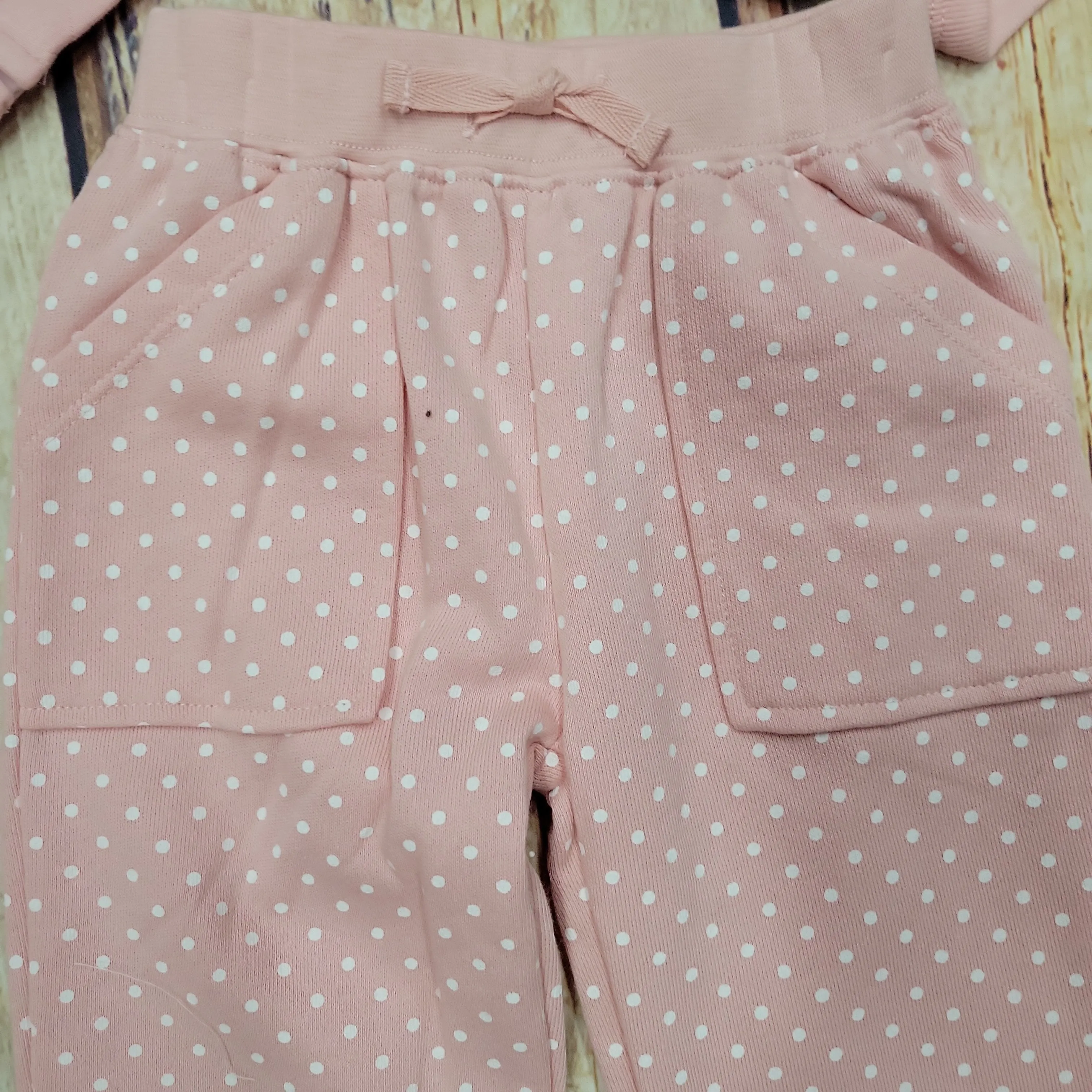 John Deere Farm Animal 3 PC Pink Vest Set