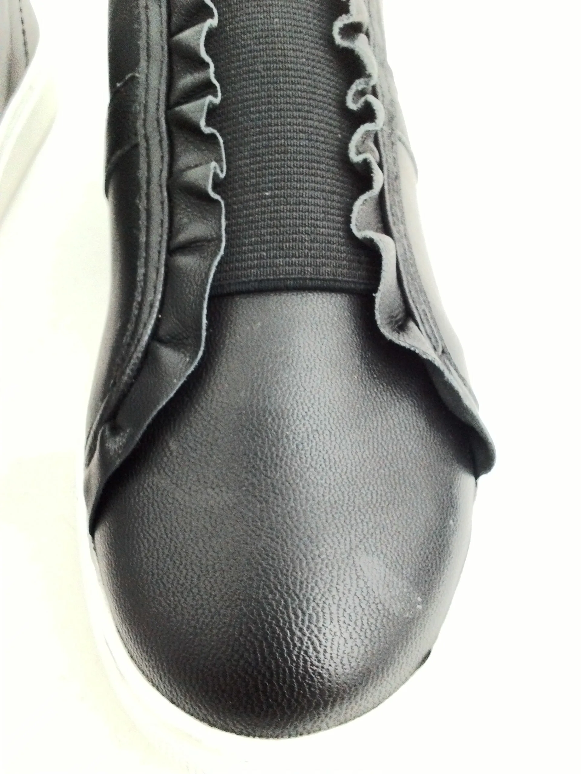 Kate Spade Women's Lance Black Leather Sneakers Size 5 M