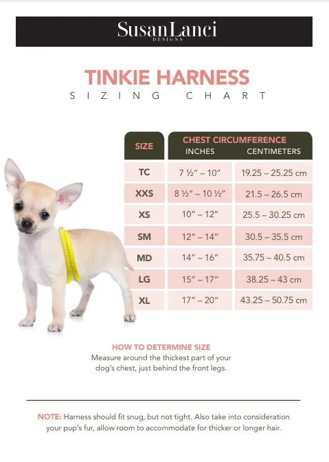 Large Daisy Tinkie Harness