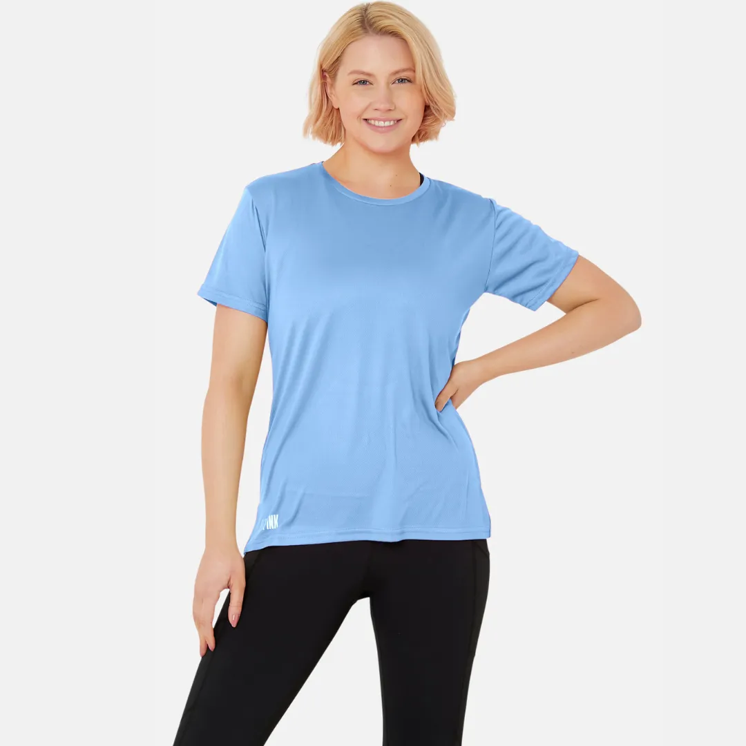 Lightweight Sports T-Shirt in Ice Blue