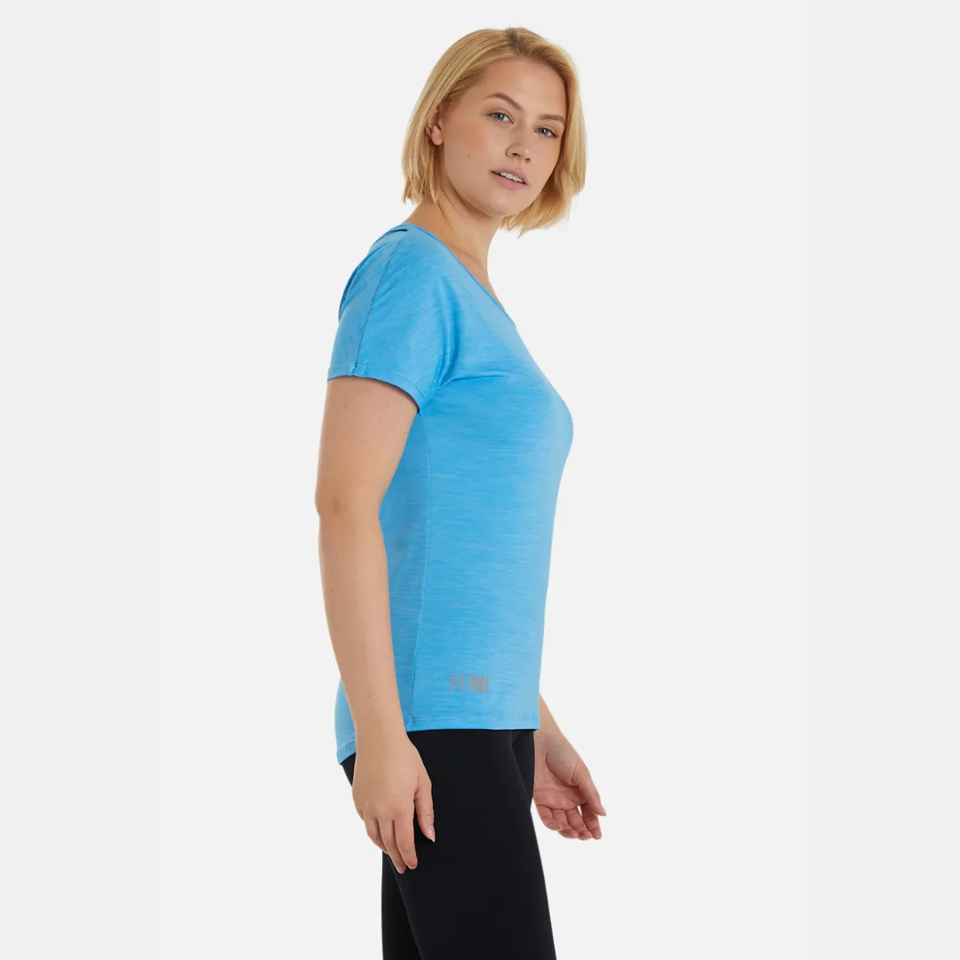 Loop Back T-Shirt - Blue