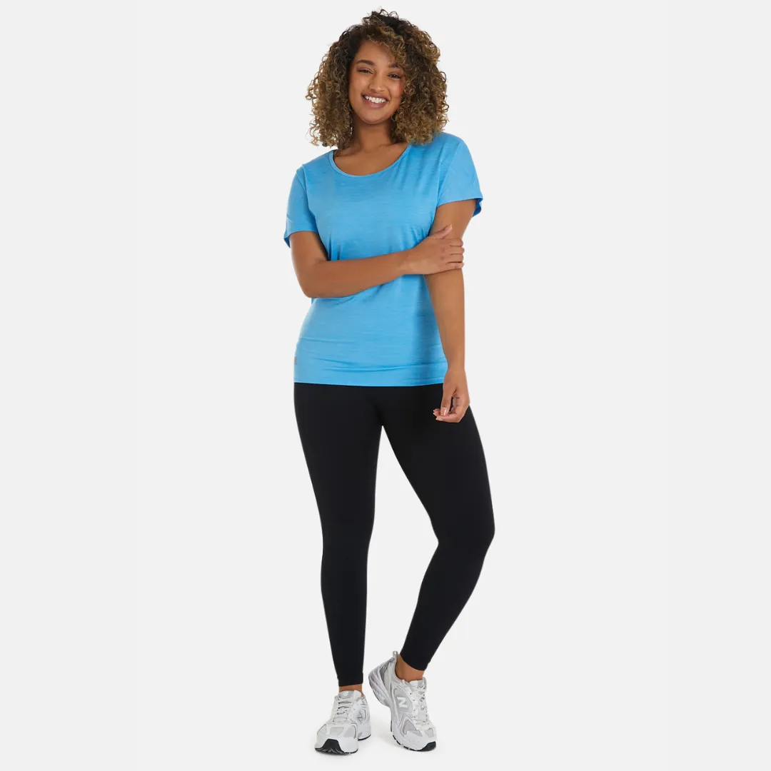 Loop Back T-Shirt - Blue
