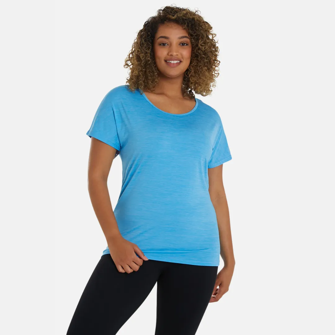 Loop Back T-Shirt - Blue