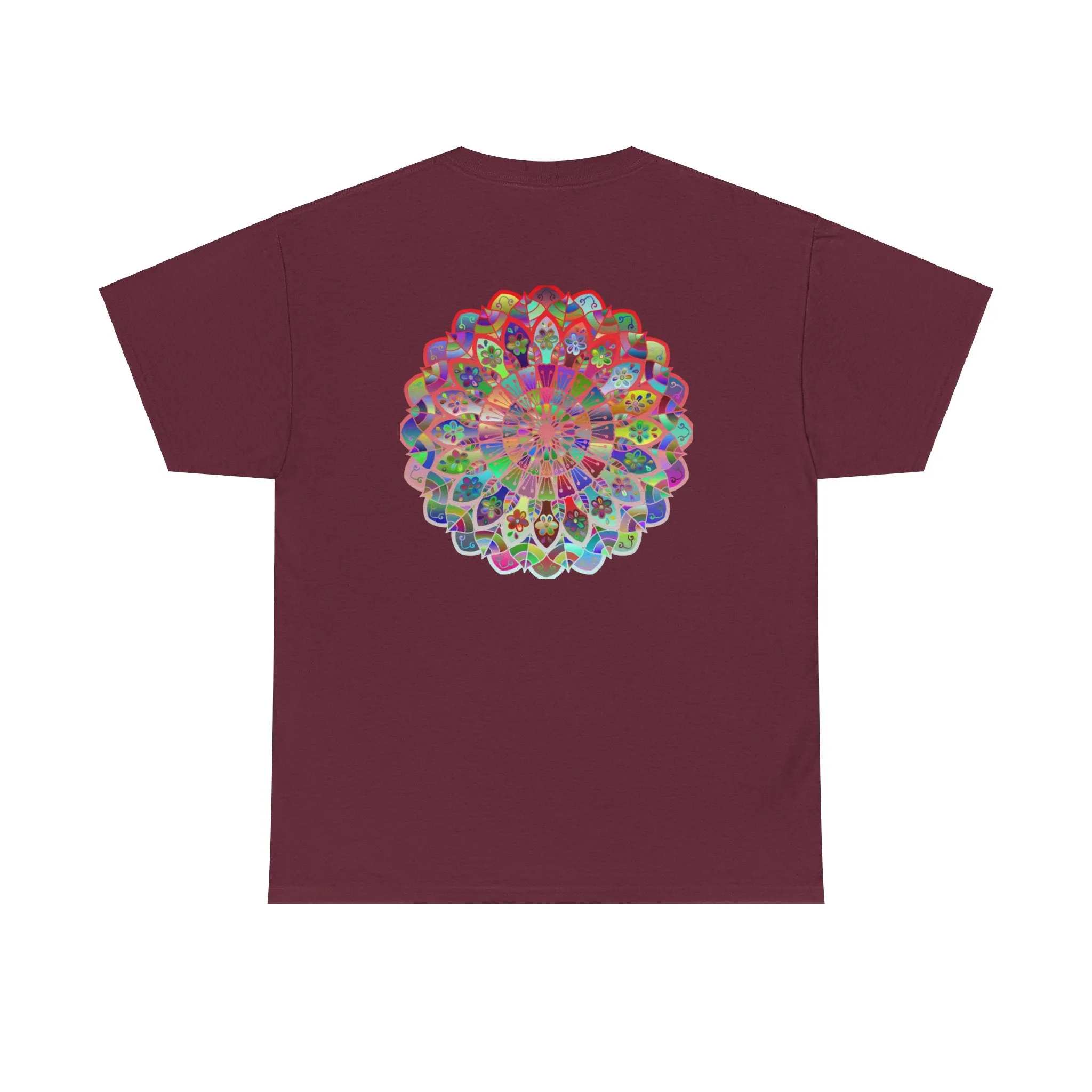 Mandala Art Yoga Mindfulness Tee - Unisex Cotton