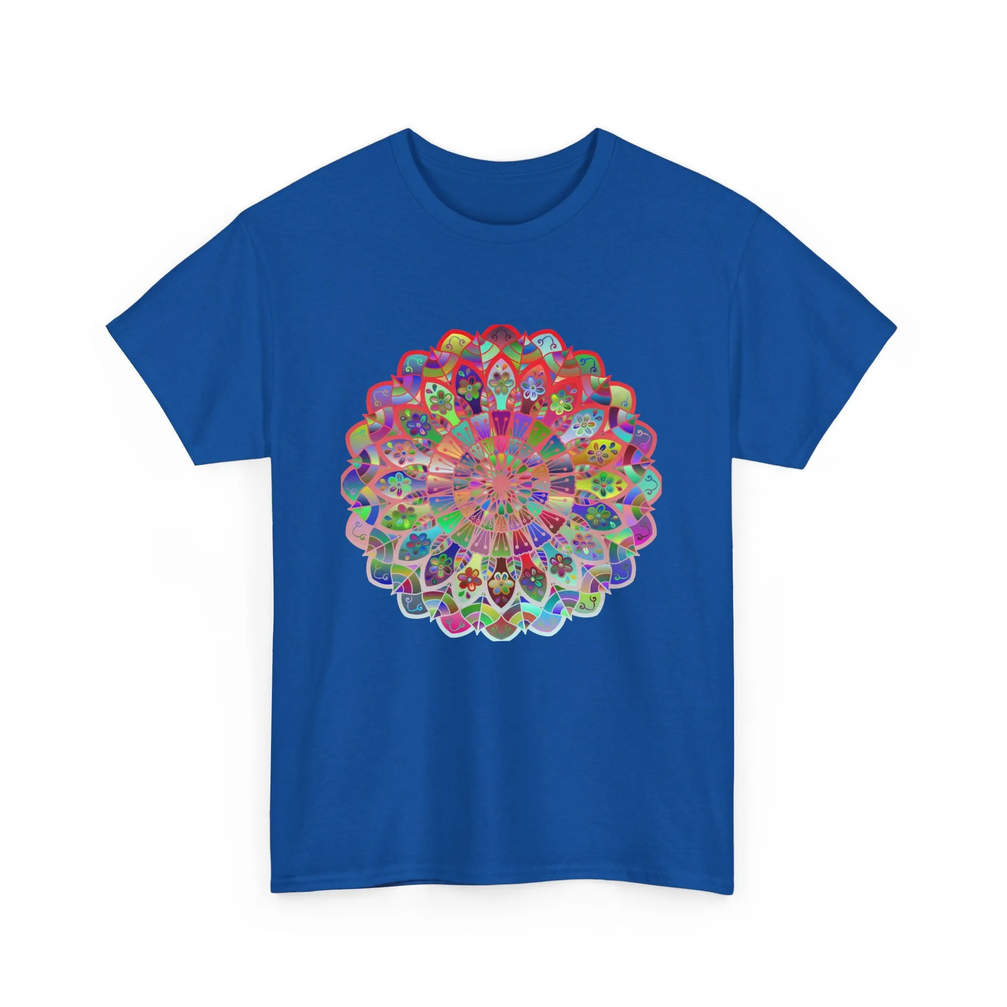 Mandala Art Yoga Mindfulness Tee - Unisex Cotton