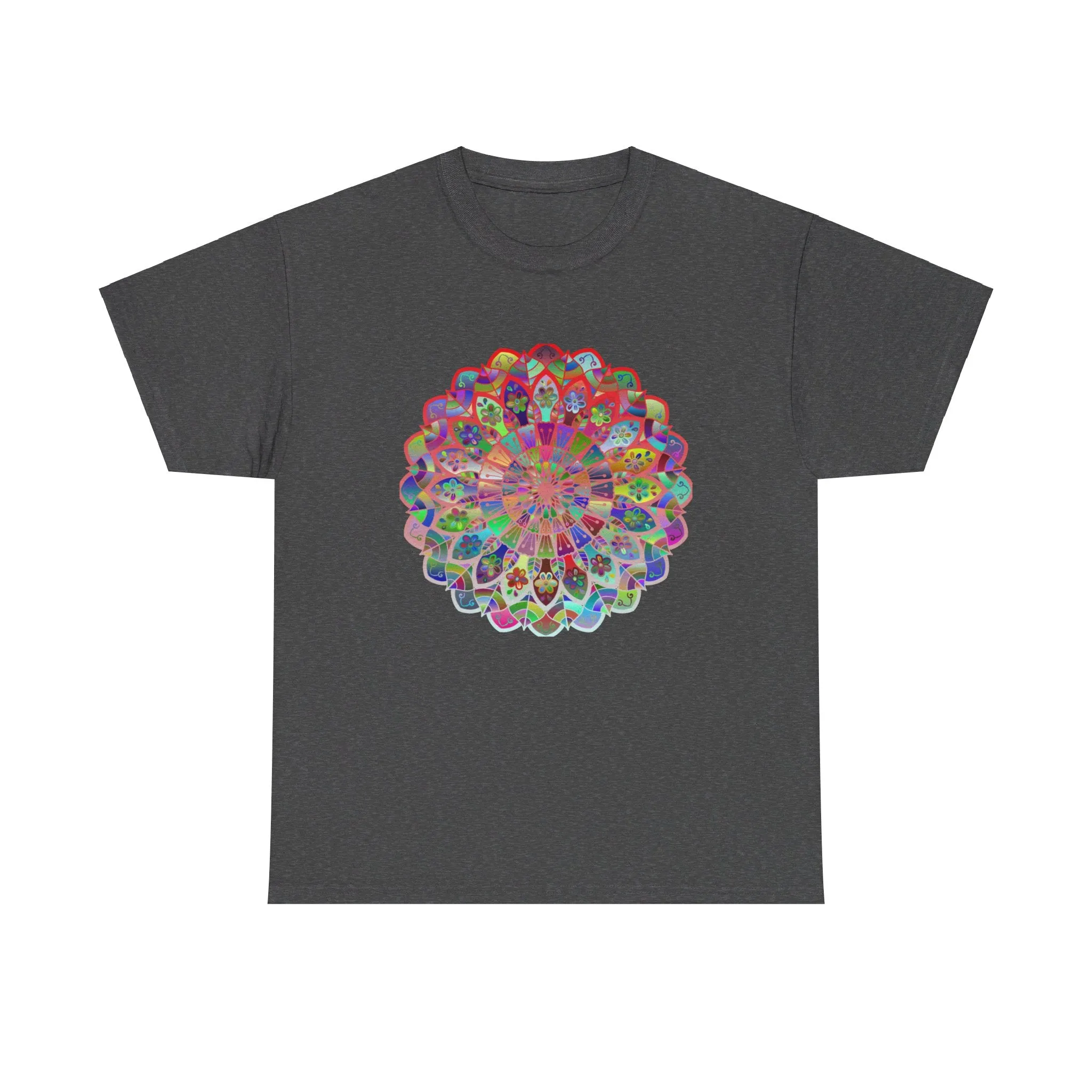 Mandala Art Yoga Mindfulness Tee - Unisex Cotton