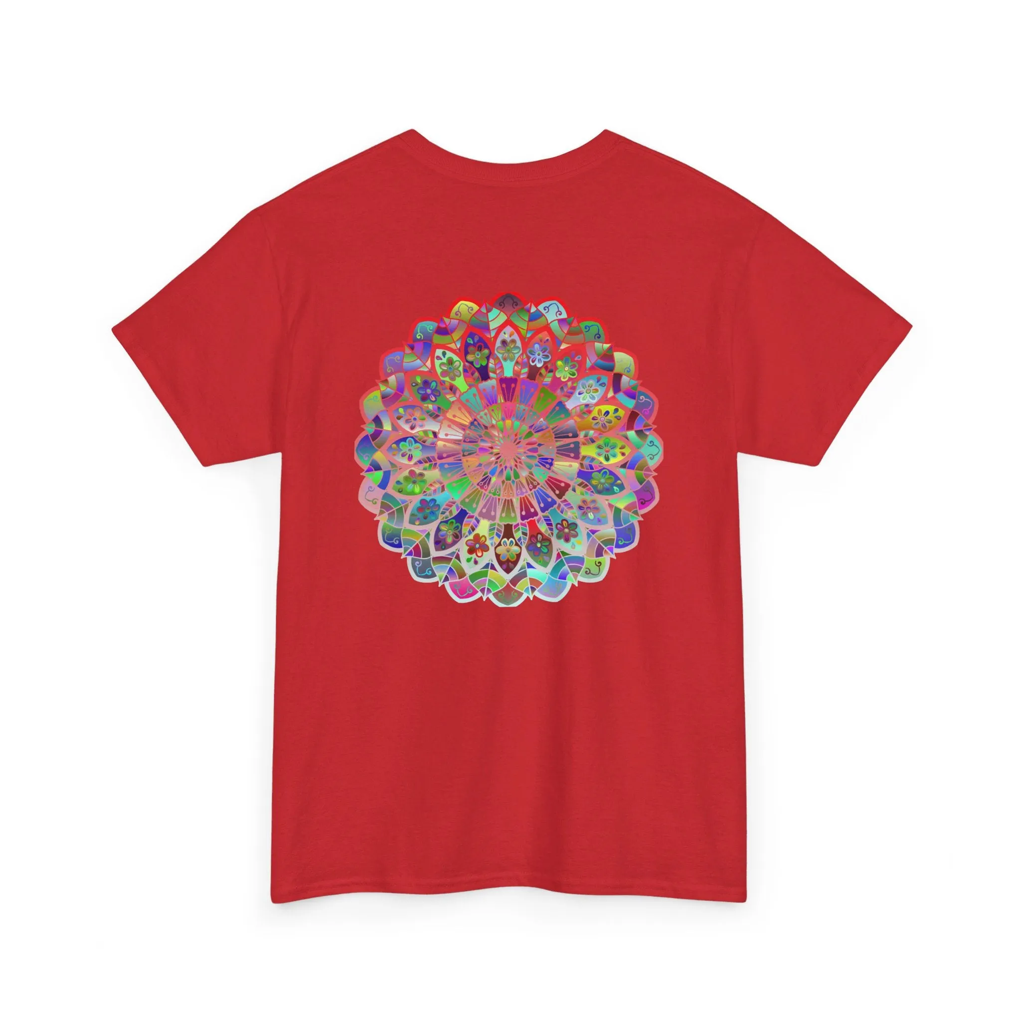 Mandala Art Yoga Mindfulness Tee - Unisex Cotton