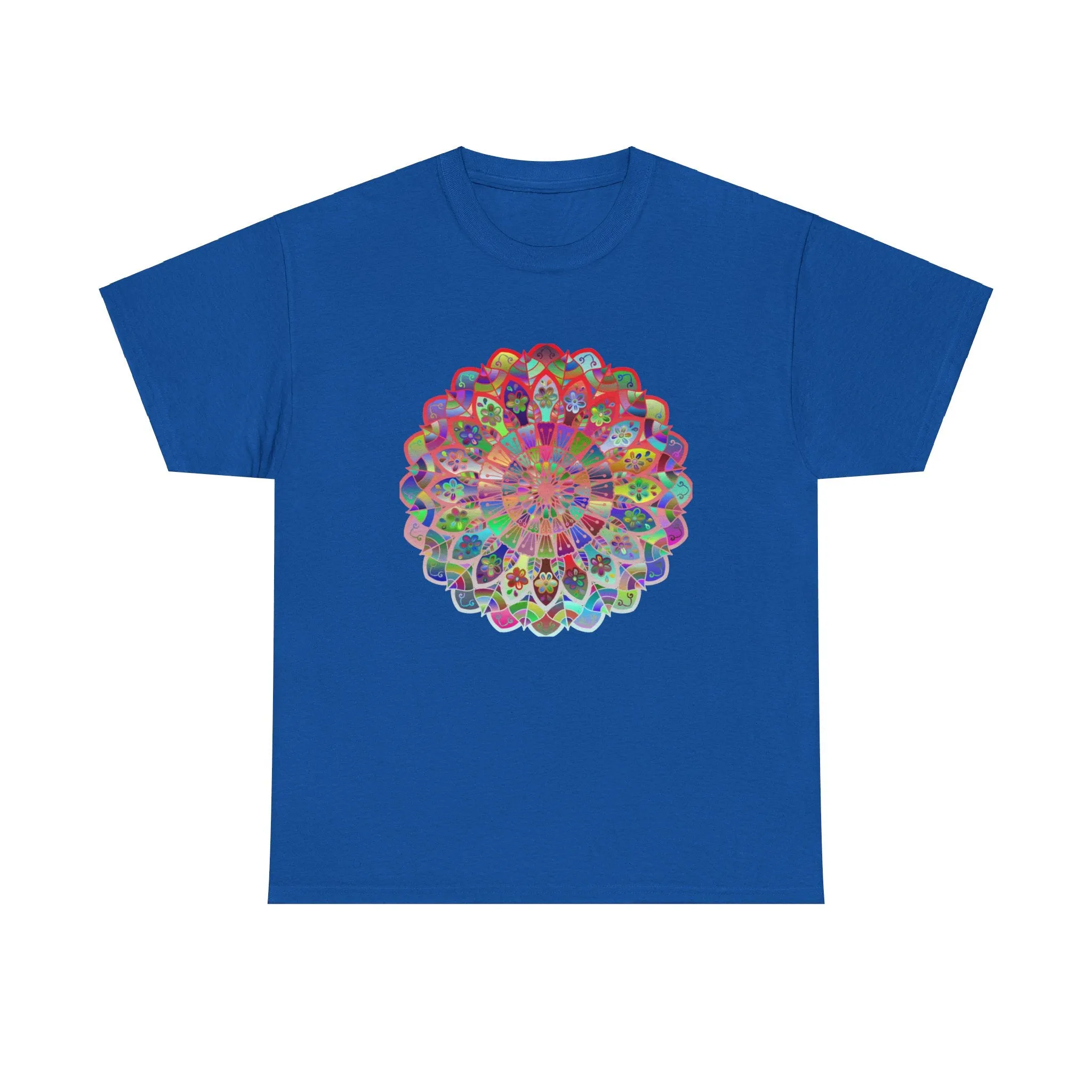 Mandala Art Yoga Mindfulness Tee - Unisex Cotton