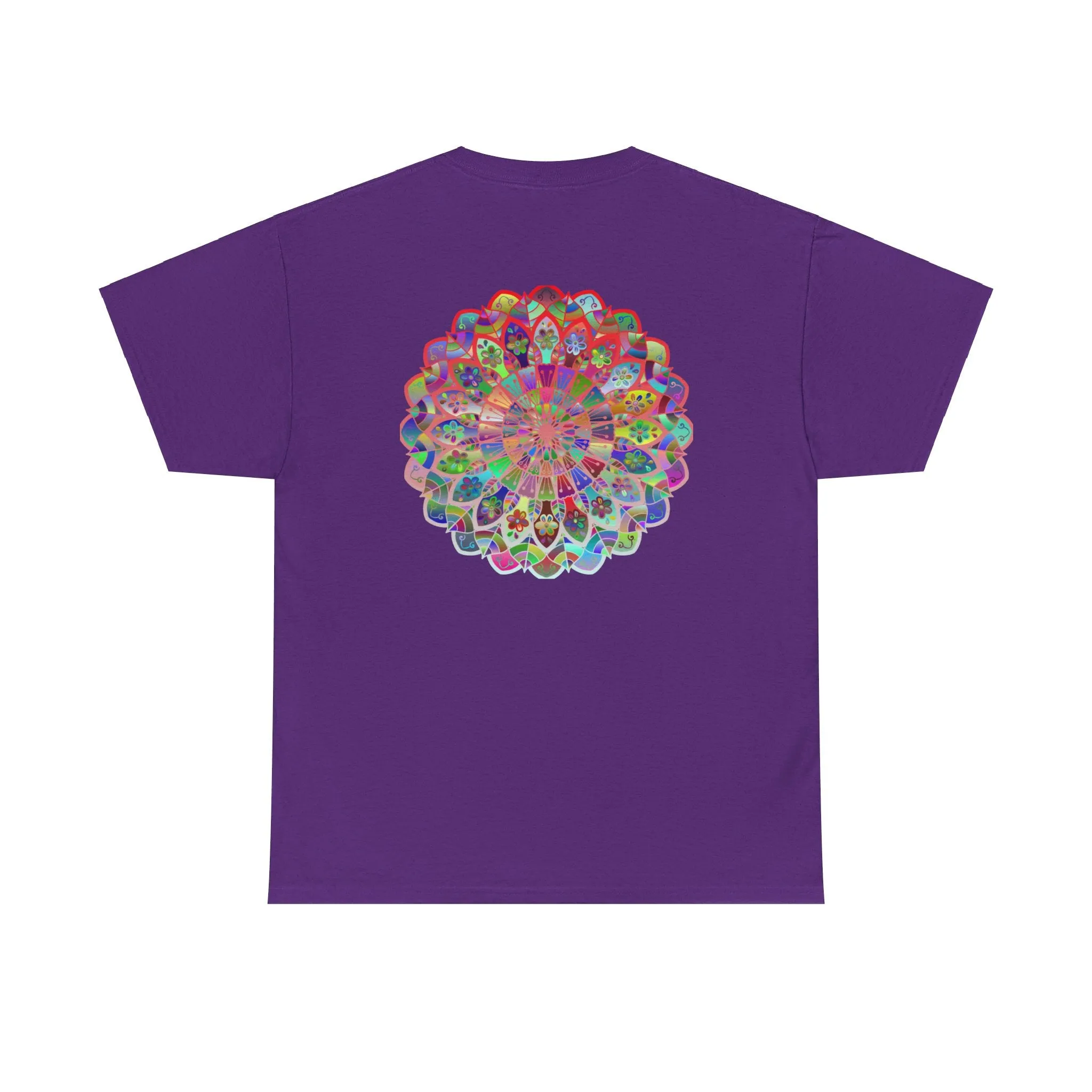 Mandala Art Yoga Mindfulness Tee - Unisex Cotton
