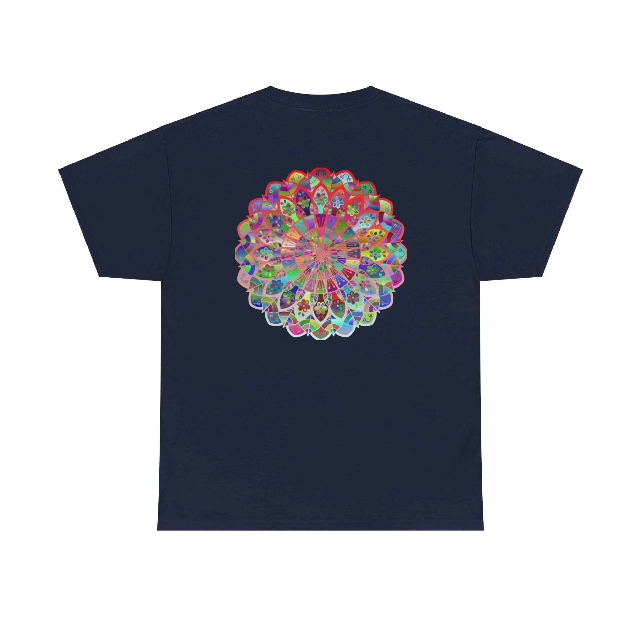 Mandala Art Yoga Mindfulness Tee - Unisex Cotton