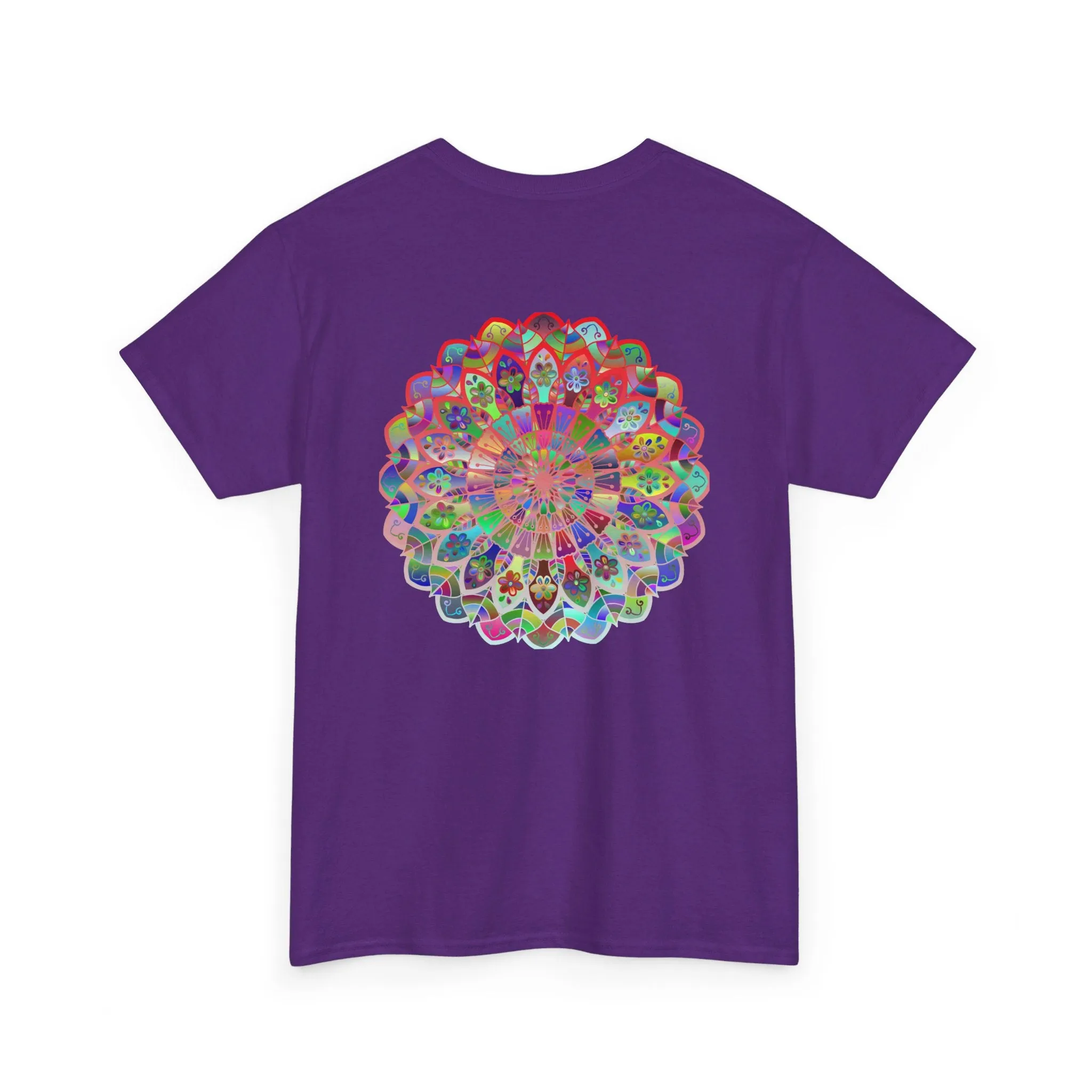 Mandala Art Yoga Mindfulness Tee - Unisex Cotton