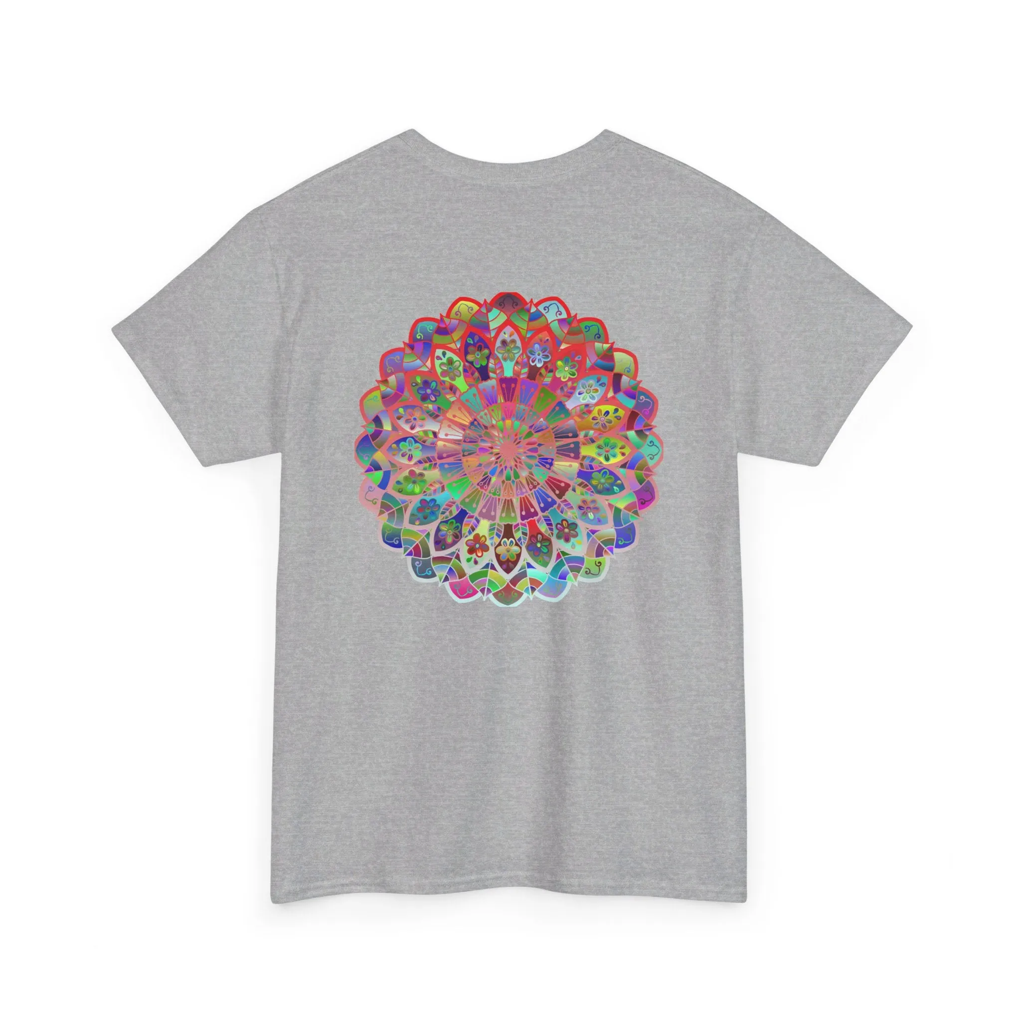 Mandala Art Yoga Mindfulness Tee - Unisex Cotton