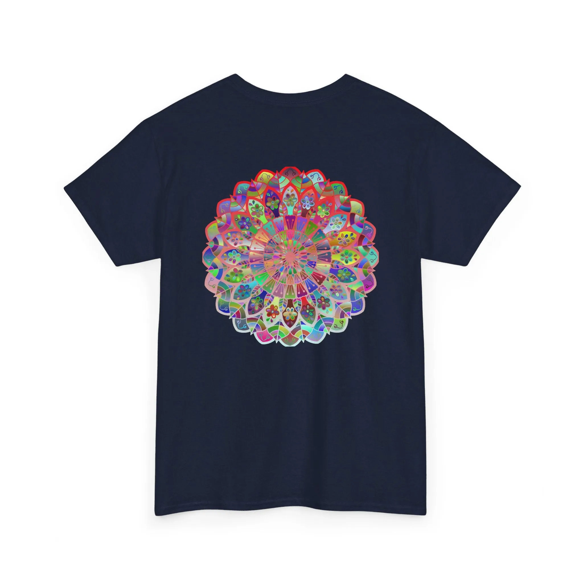 Mandala Art Yoga Mindfulness Tee - Unisex Cotton