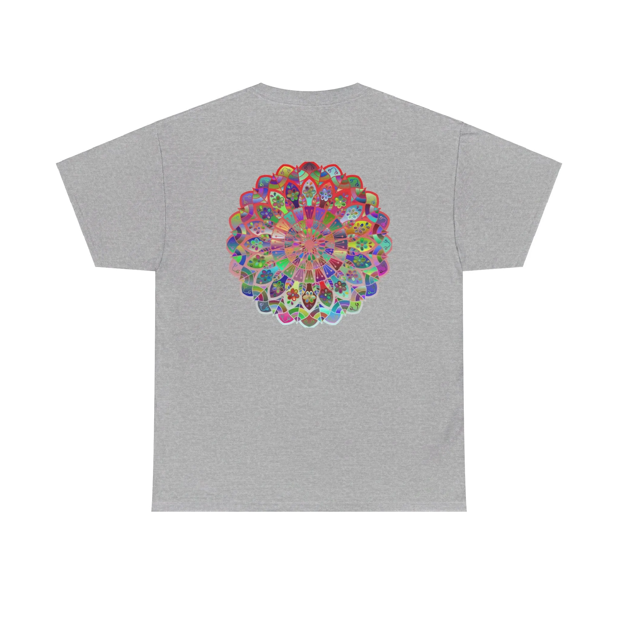 Mandala Art Yoga Mindfulness Tee - Unisex Cotton