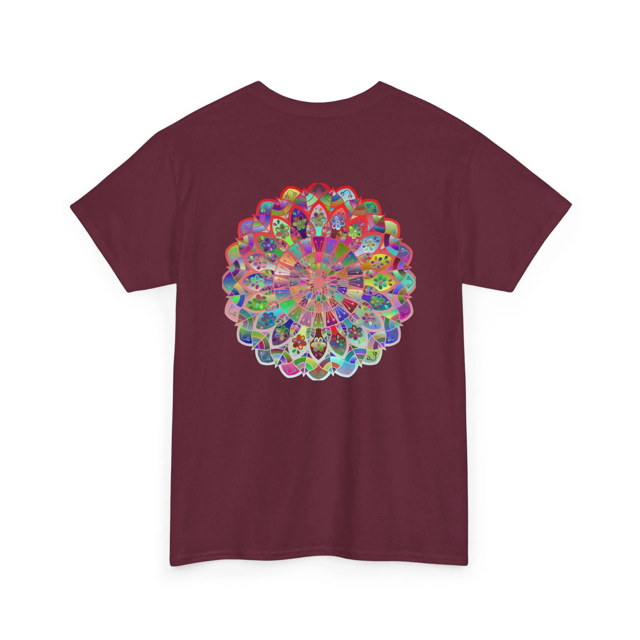 Mandala Art Yoga Mindfulness Tee - Unisex Cotton