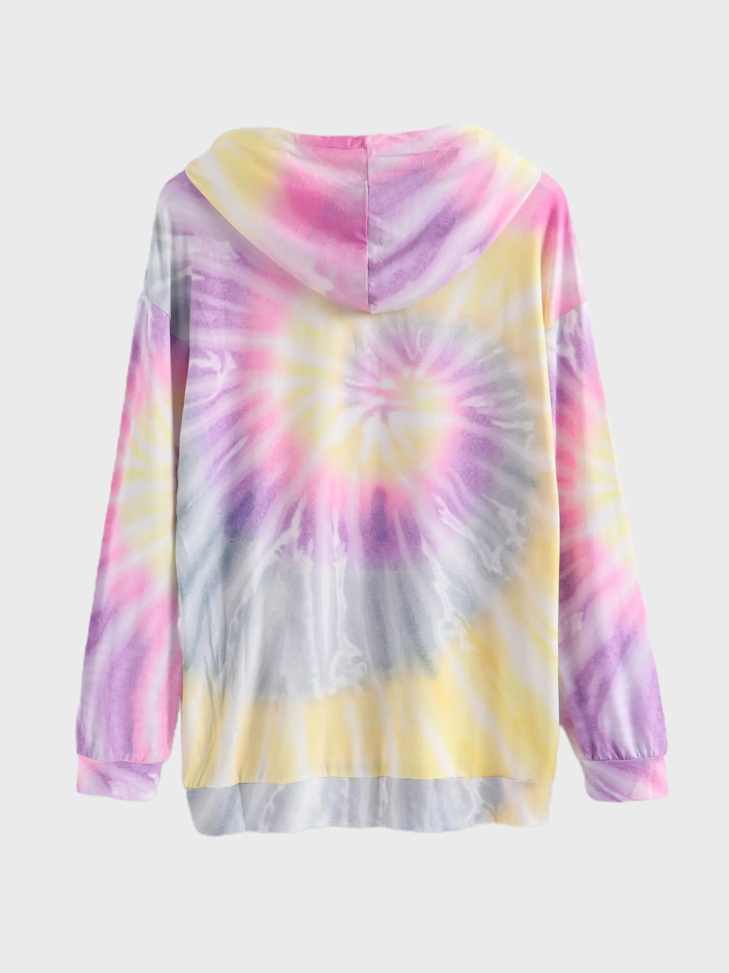 Midsize Colorful OOTD Tie Dye Hoodie