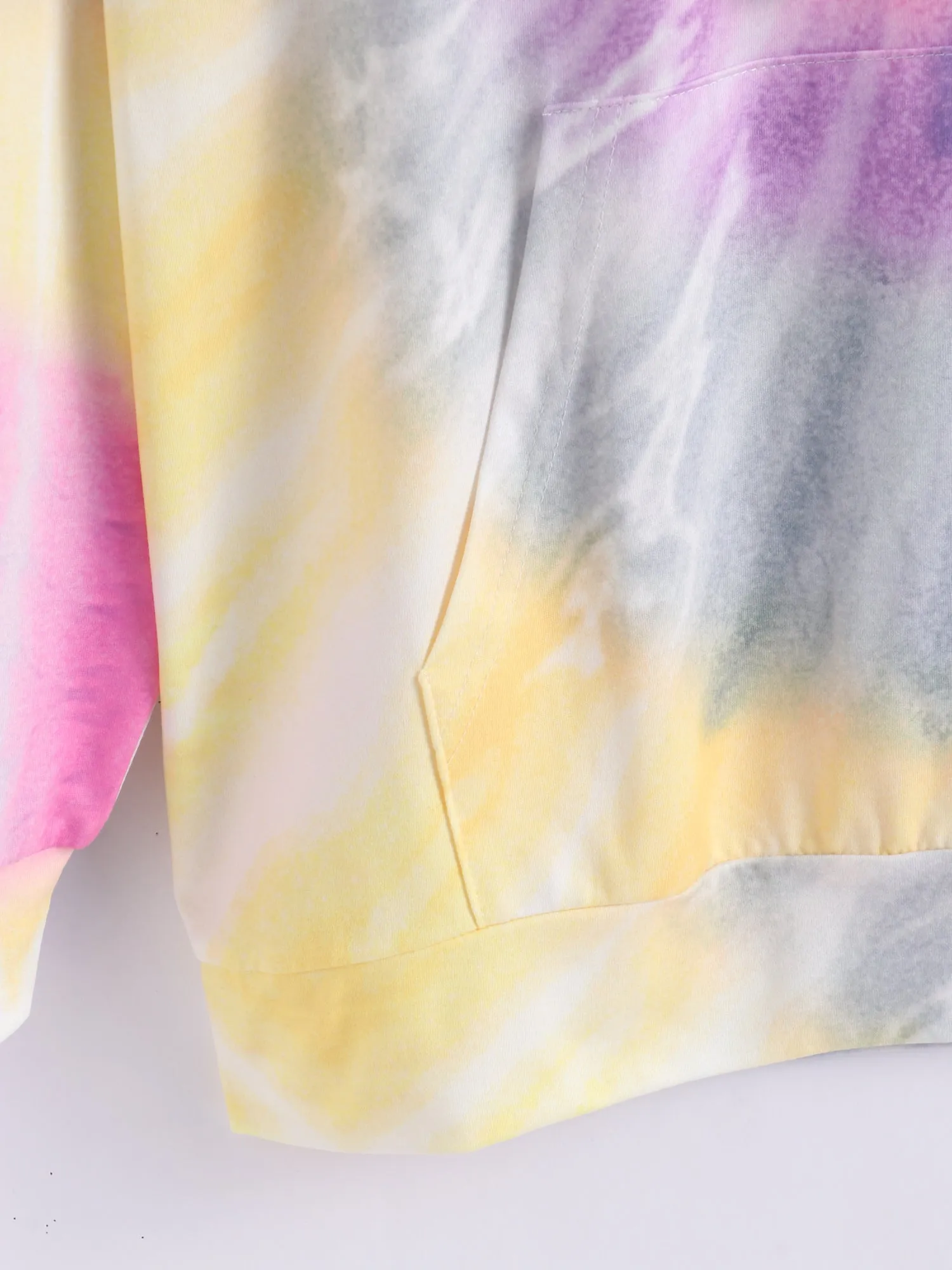 Midsize Colorful OOTD Tie Dye Hoodie