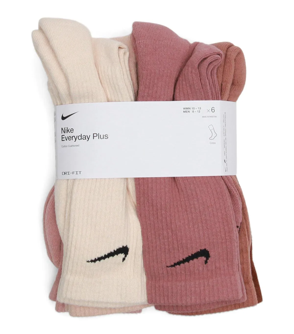 Nike Everyday Plus Cushioned Crew Socks Multi Neutral