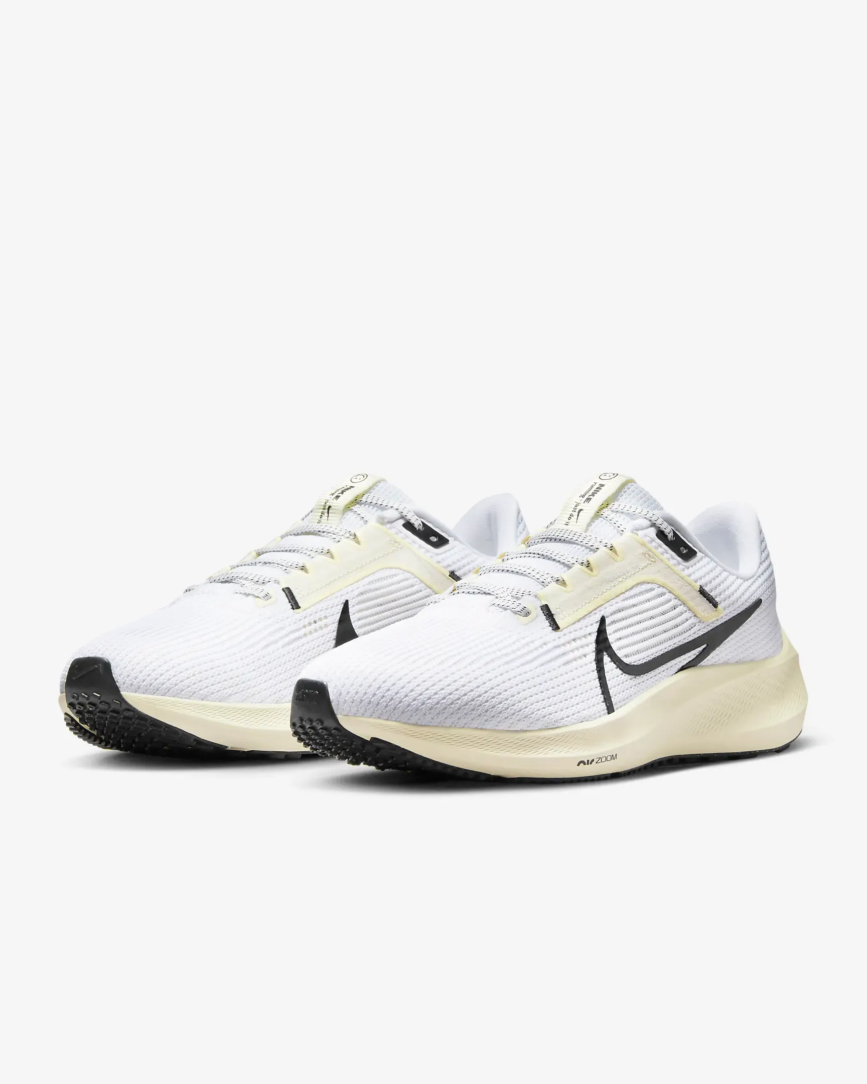Nike Women's Pegasus 40 Shoes - White / Coconut Milk / Black