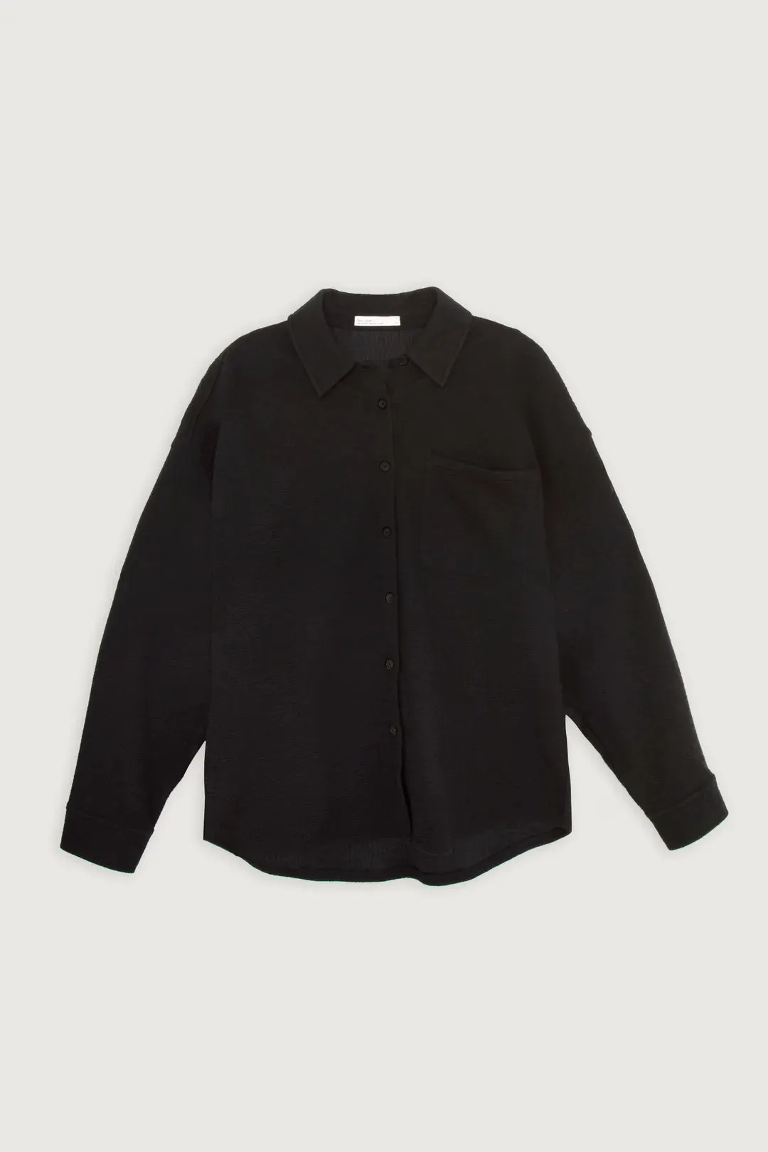 OVERSIZED KNIT SHIRT