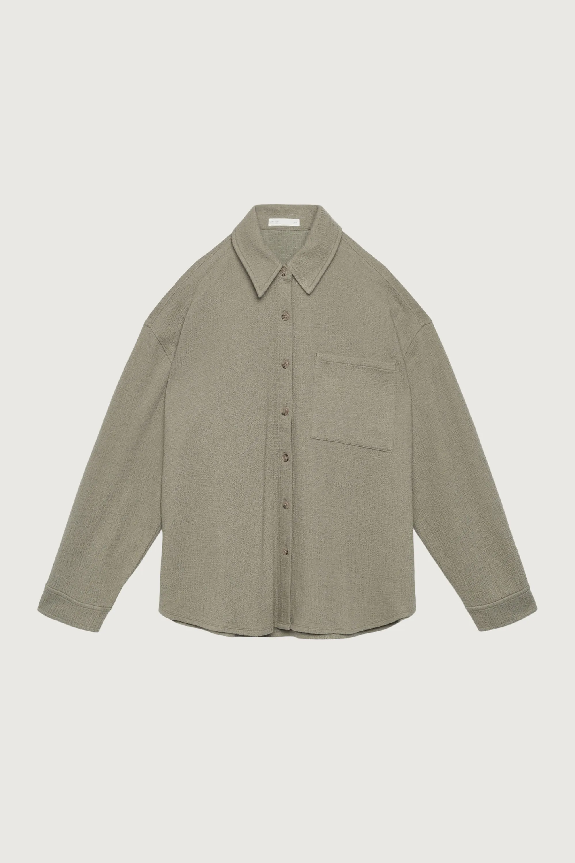 OVERSIZED KNIT SHIRT