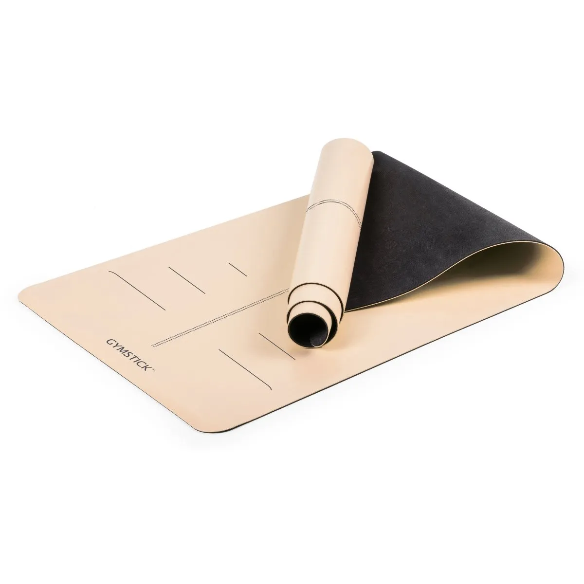 Premium Yoga Mat 172 x 61 x 0,3cm, Sand
