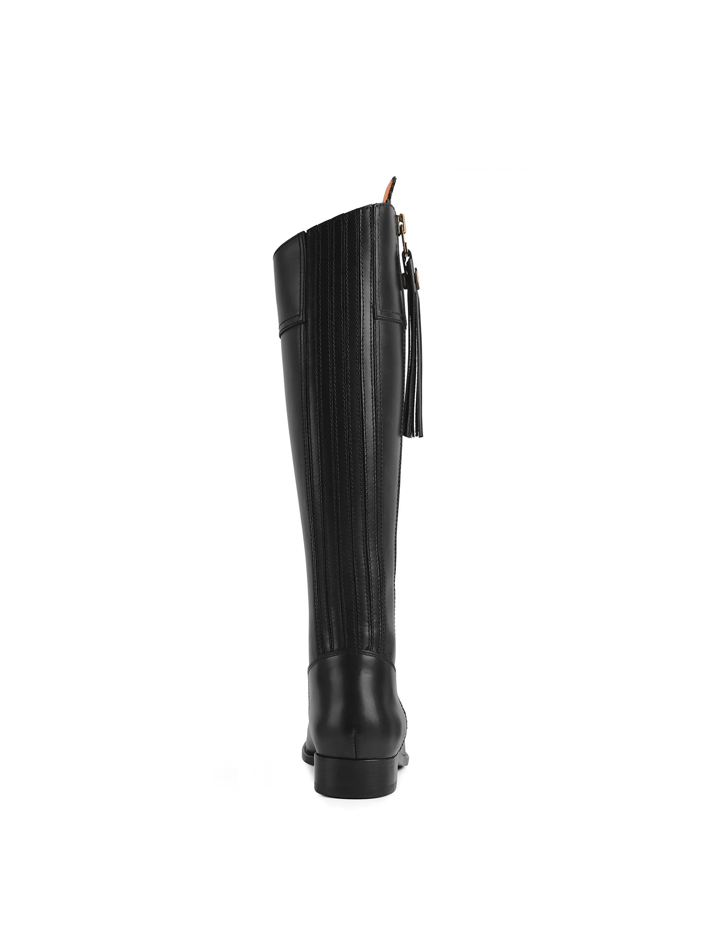 Regina (Narrow Fit) - Black Leather