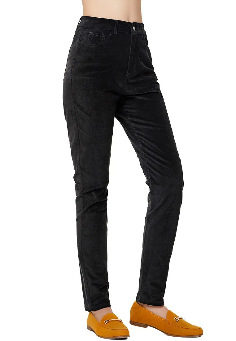 relaxed corduroy trousers