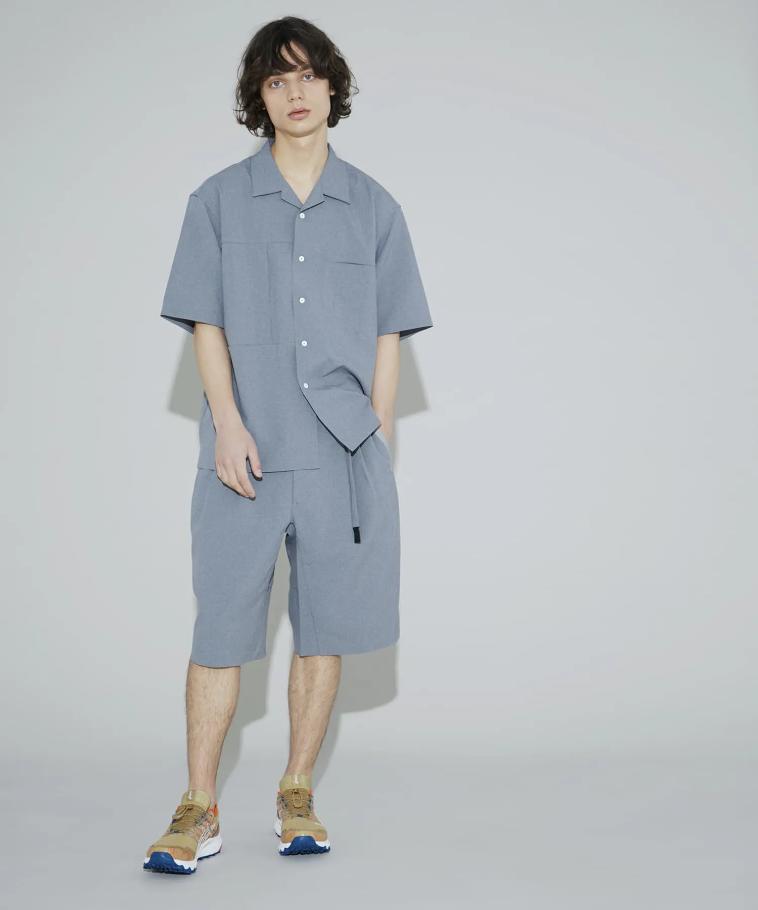 Seamless Baggie Short Gray