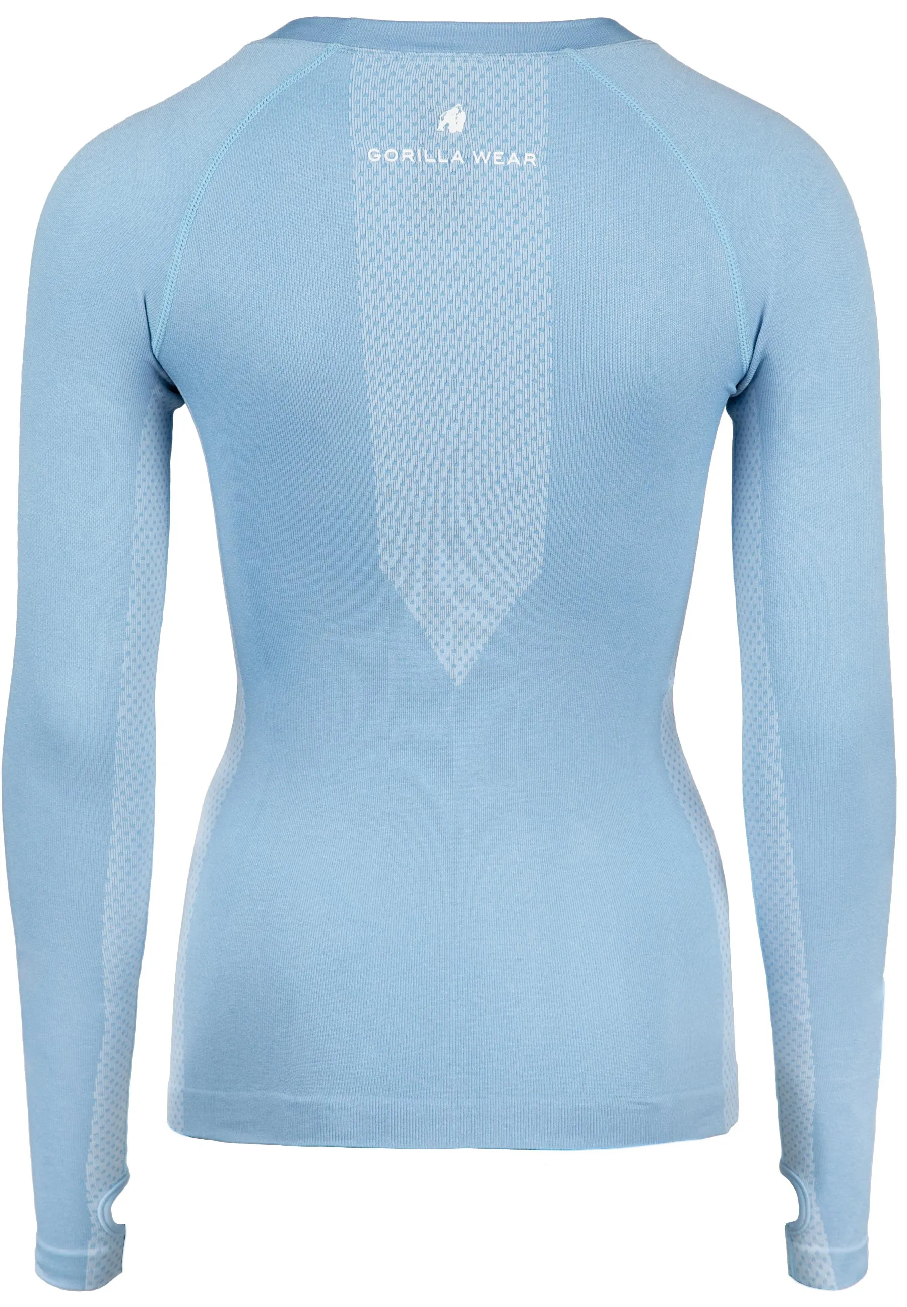 Selah Seamless Long Sleeve - Light Blue