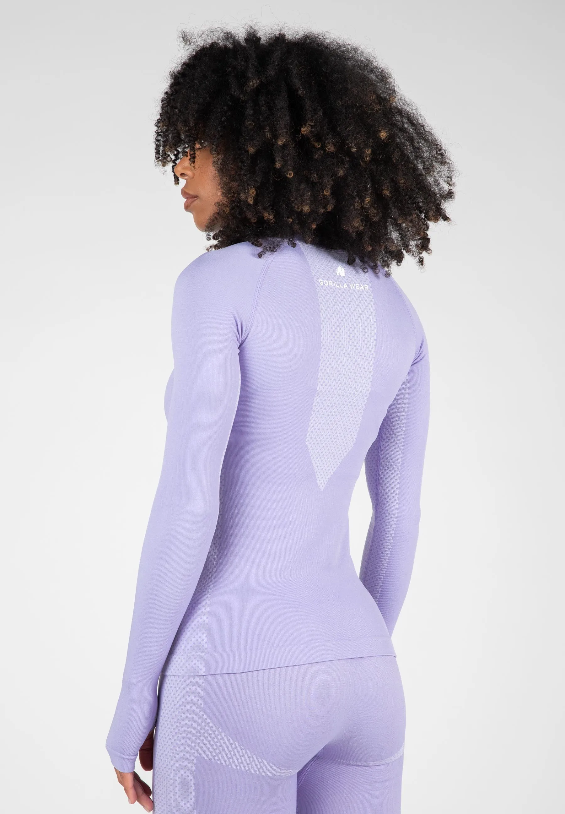 Selah Seamless Long Sleeve - Lilac