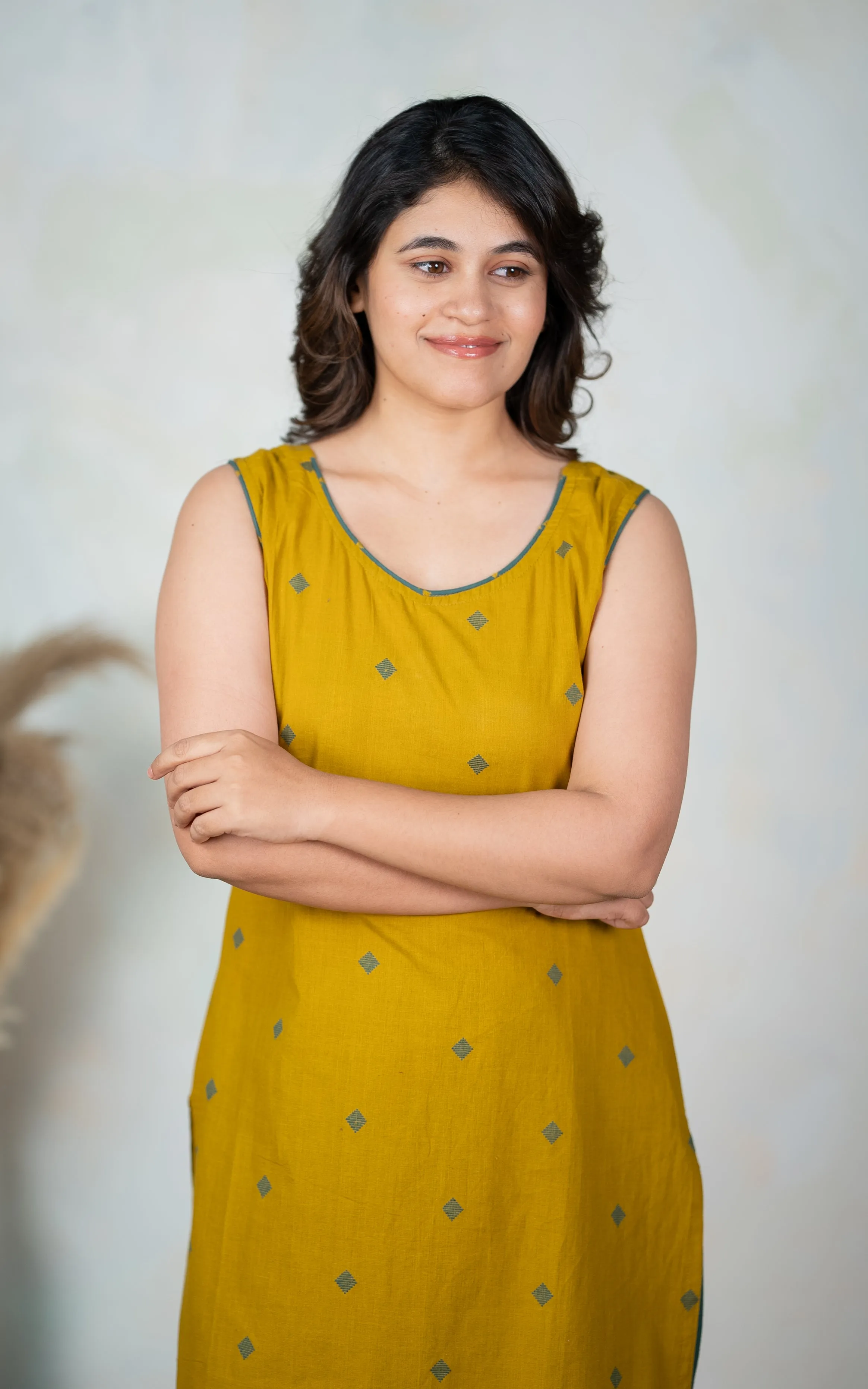 Sidhiksha Mustard (Kurti Pant)