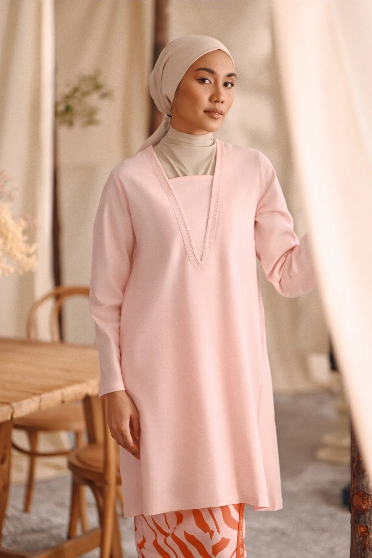 The Bayu Women Back Pleats Skirt - Explore