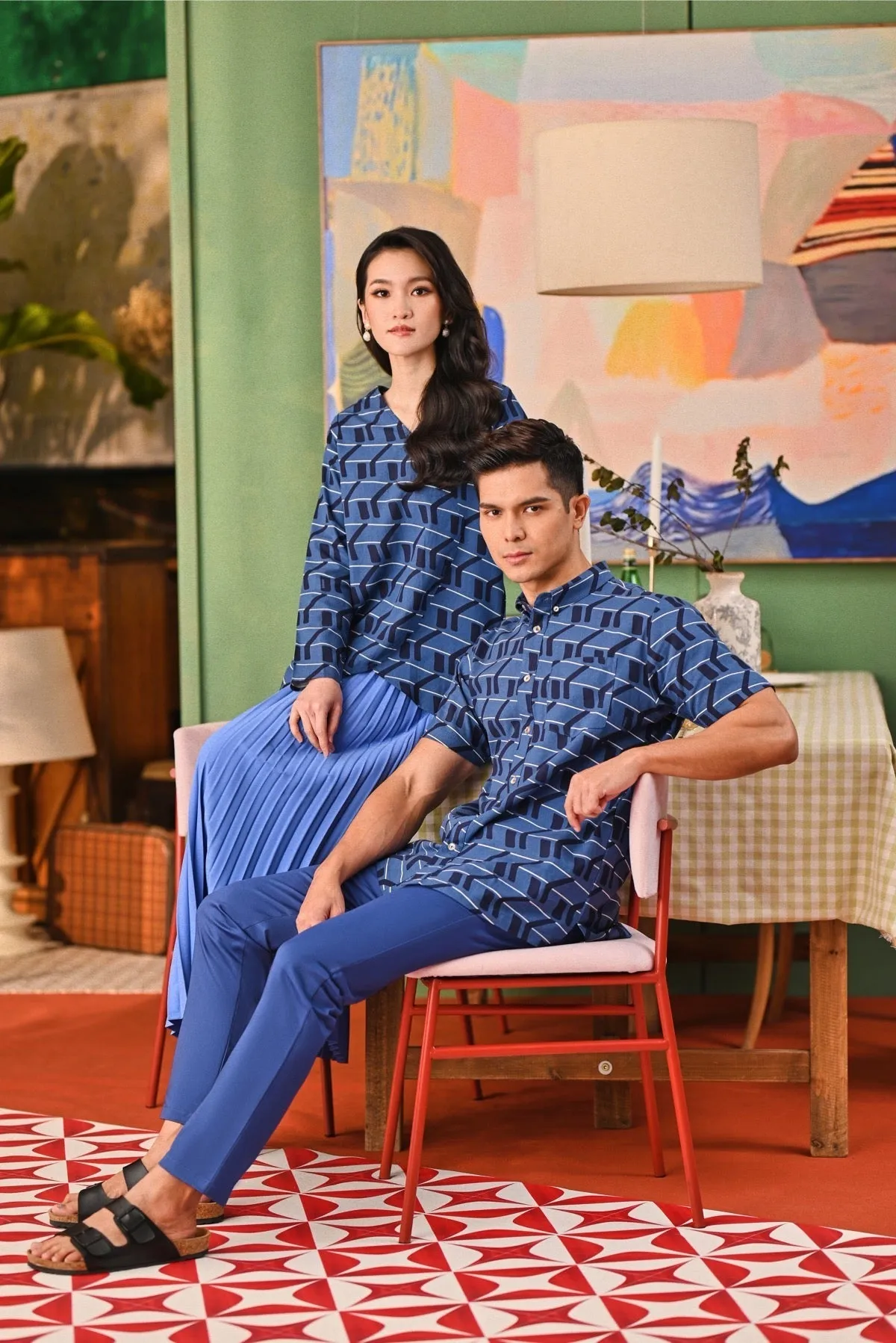 The Capai Men Batik Shirt - Urban
