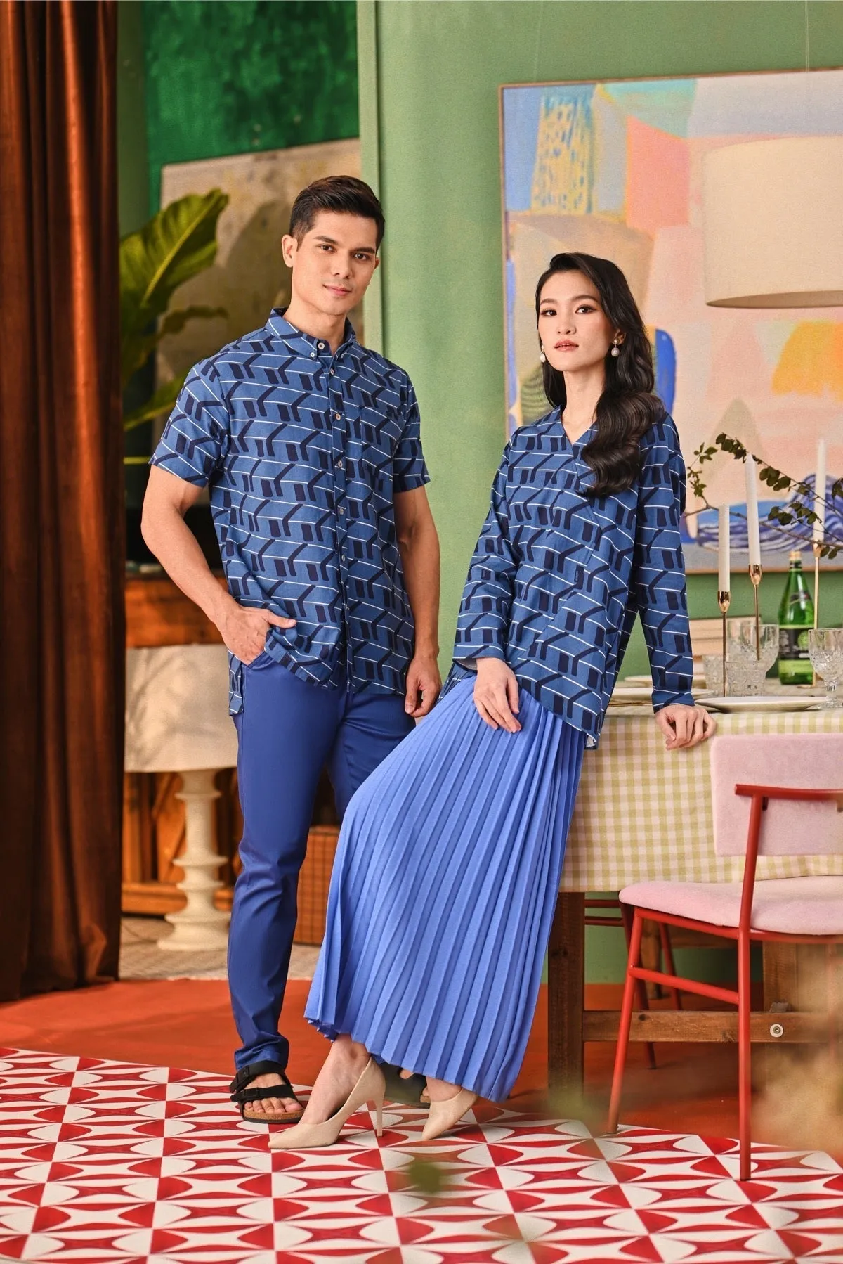 The Capai Men Batik Shirt - Urban