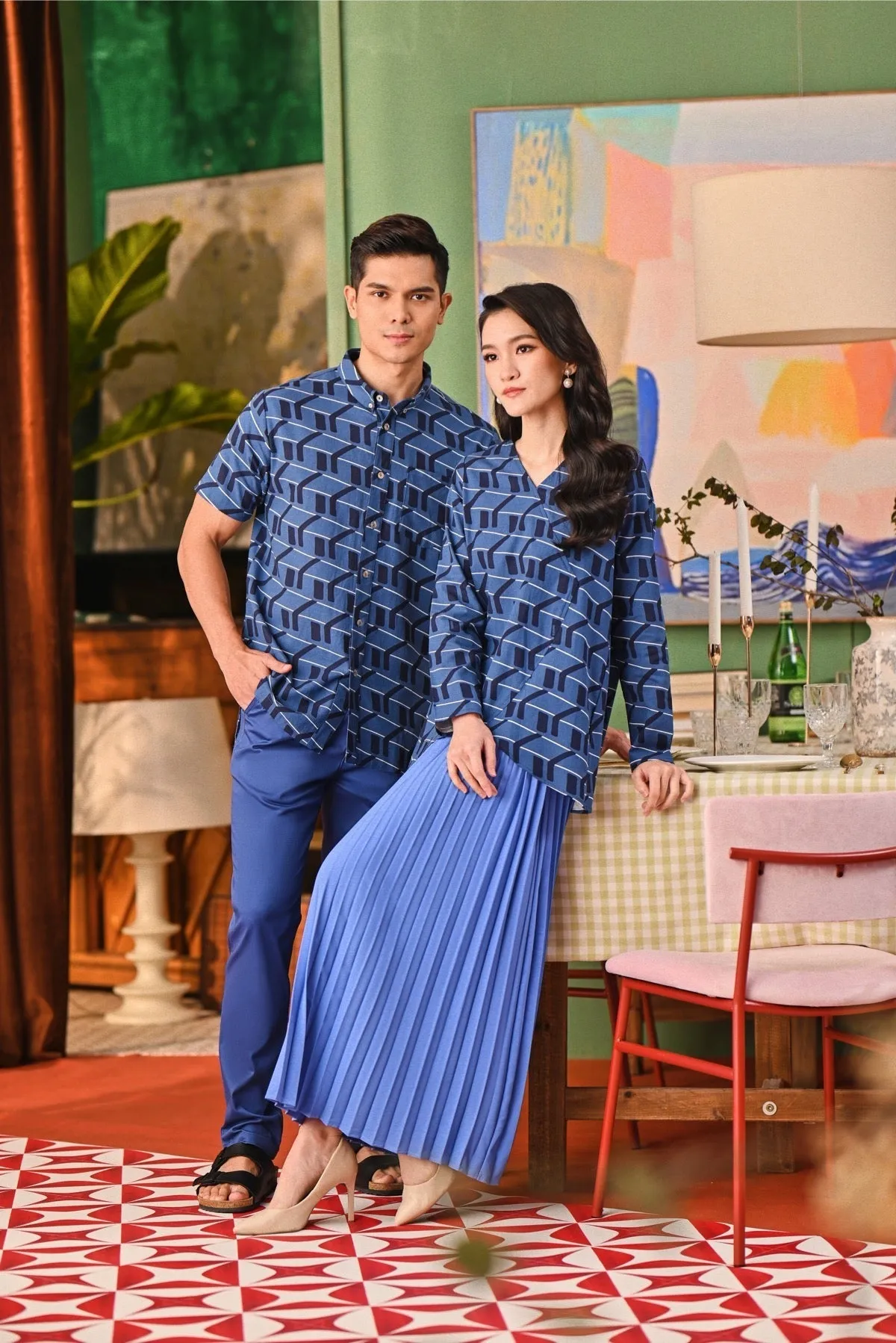 The Capai Men Batik Shirt - Urban