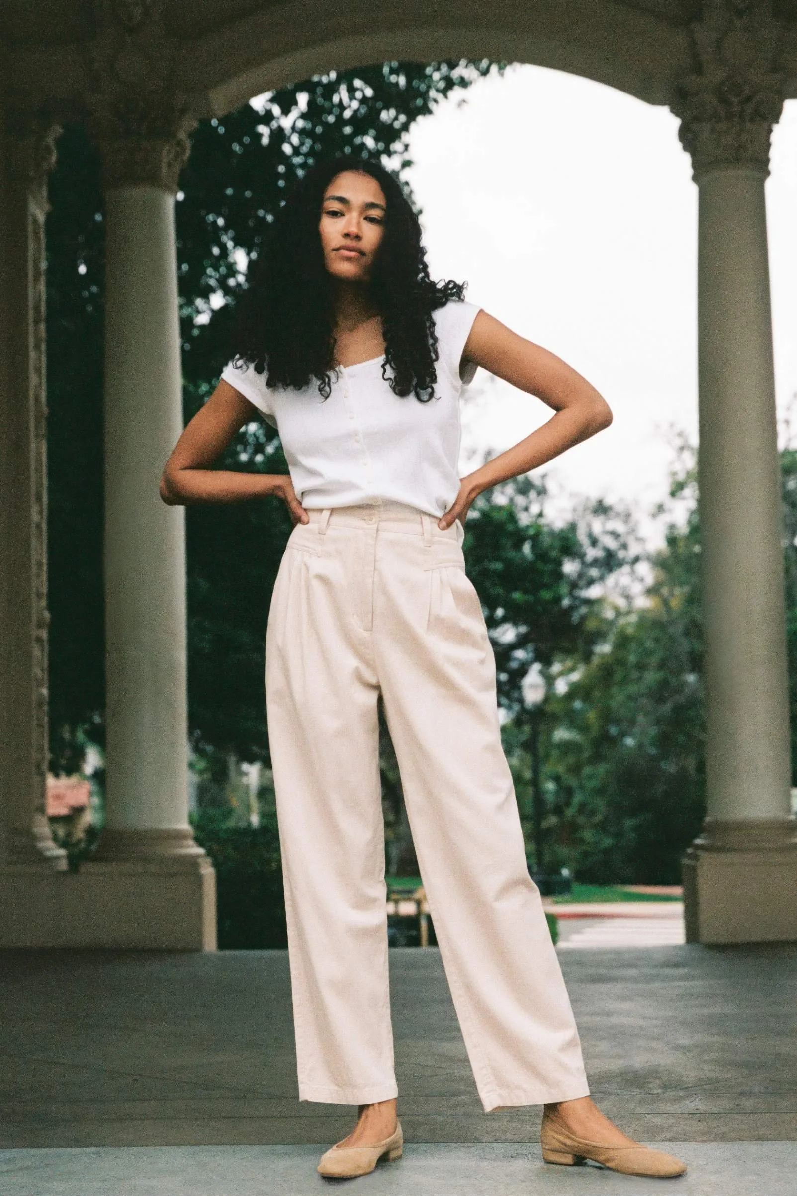 The Judene Pant | Oat