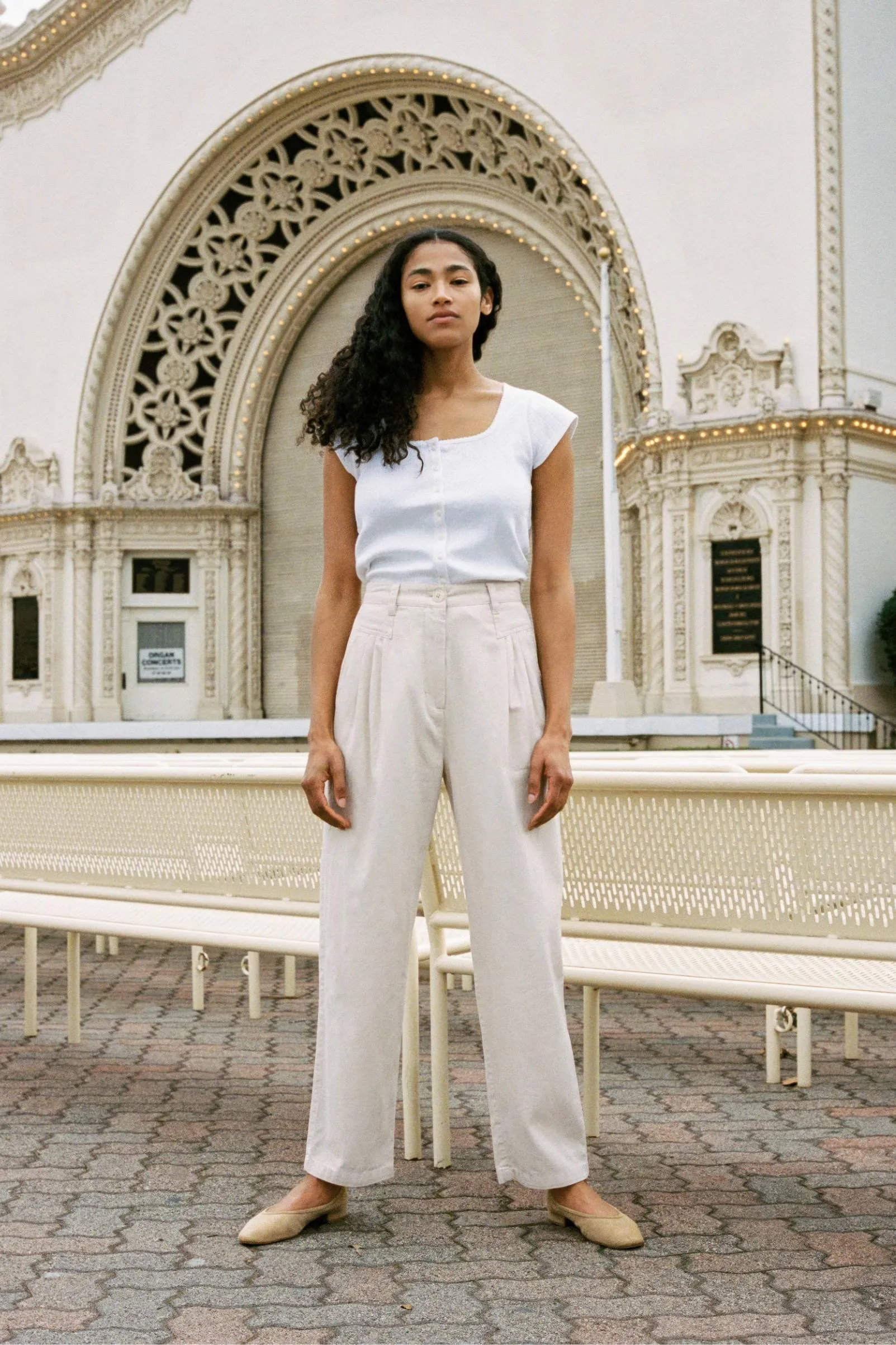 The Judene Pant | Oat