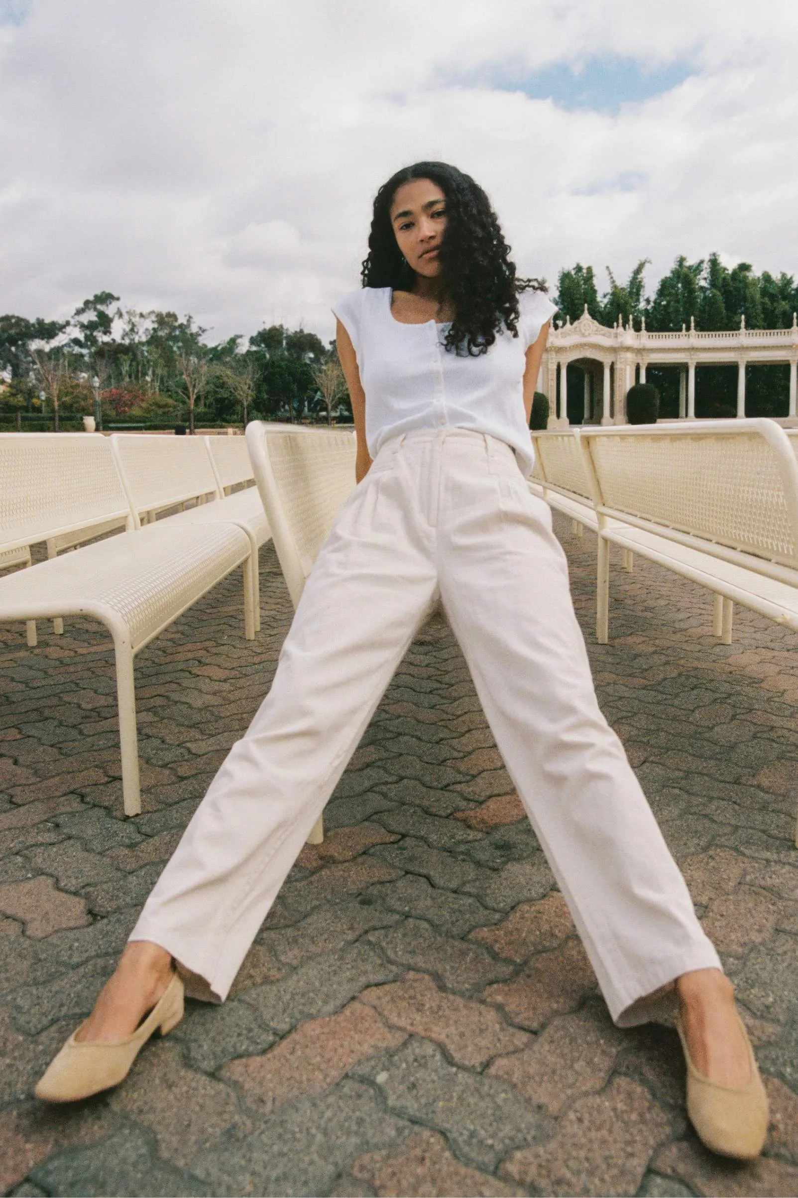 The Judene Pant | Oat