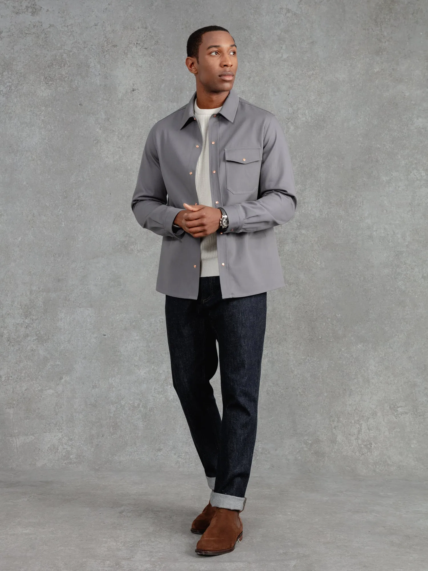 The Twill Saint Studded Shirt