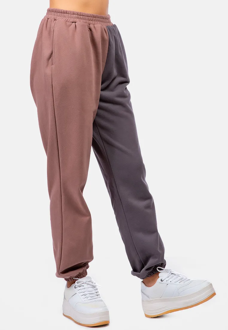 Two Tone Jogger Pants