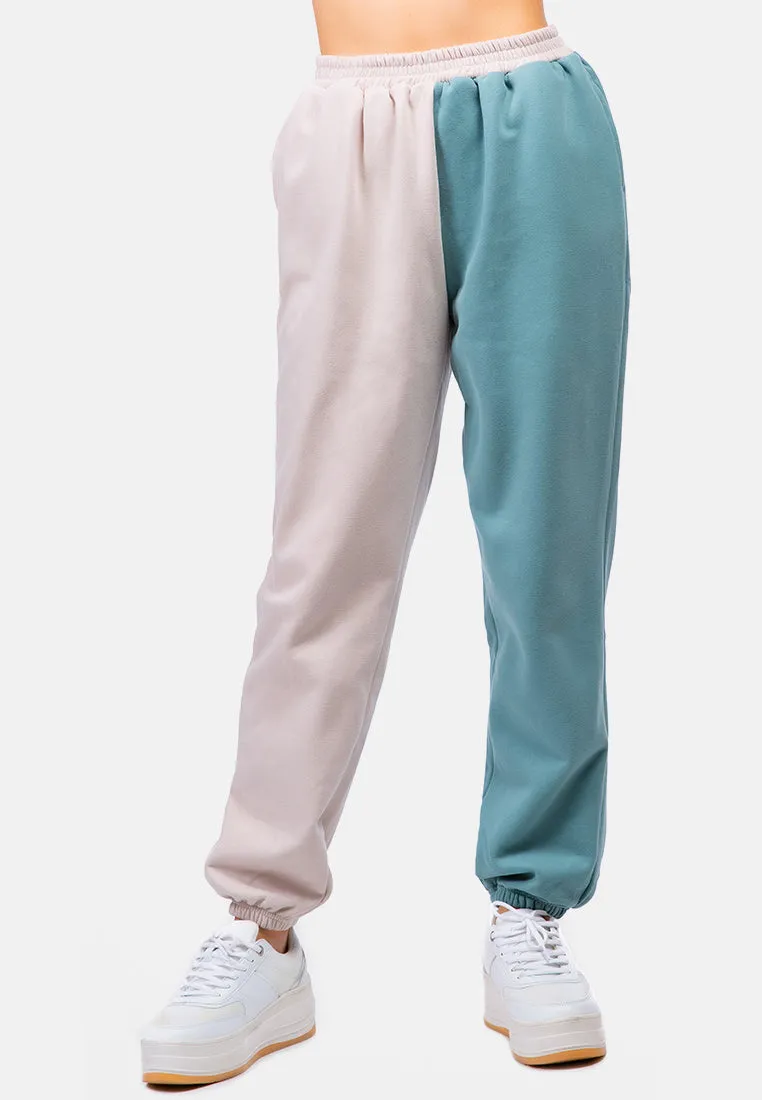 Two Tone Jogger Pants
