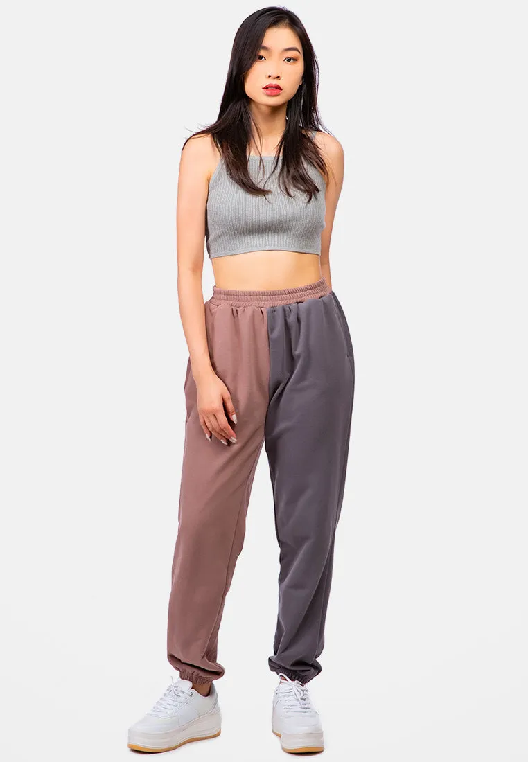 Two Tone Jogger Pants