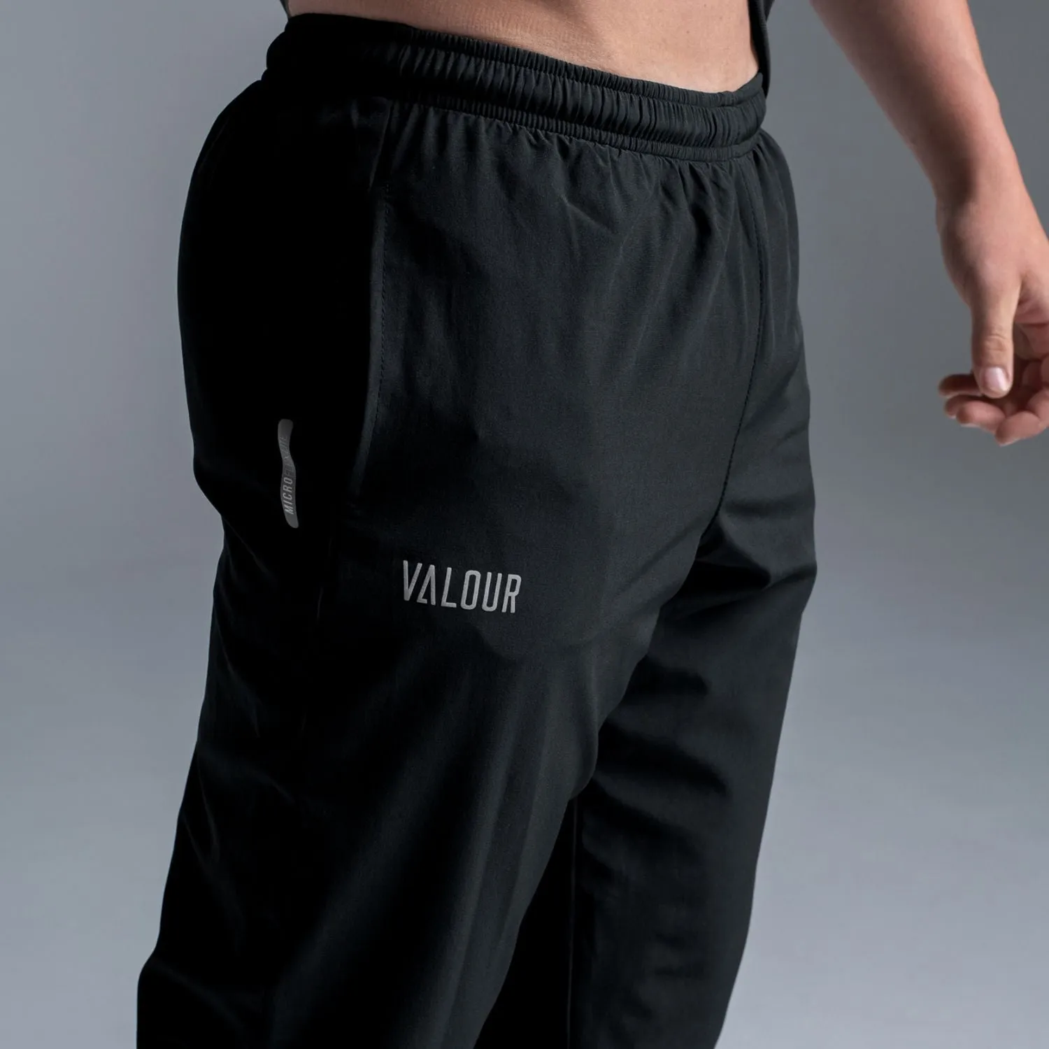 Valour Active Motion Track Pant - Black