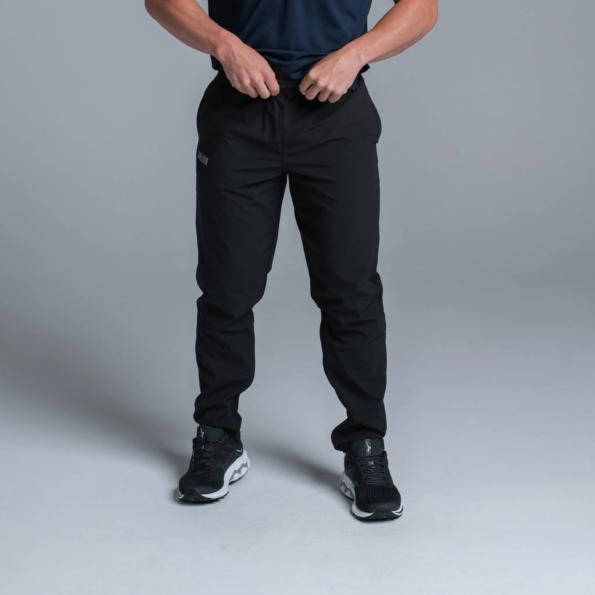 Valour Active Motion Track Pant - Black