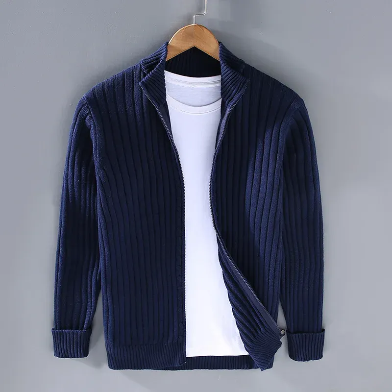 Wayne | New Men's Zip Cardigan