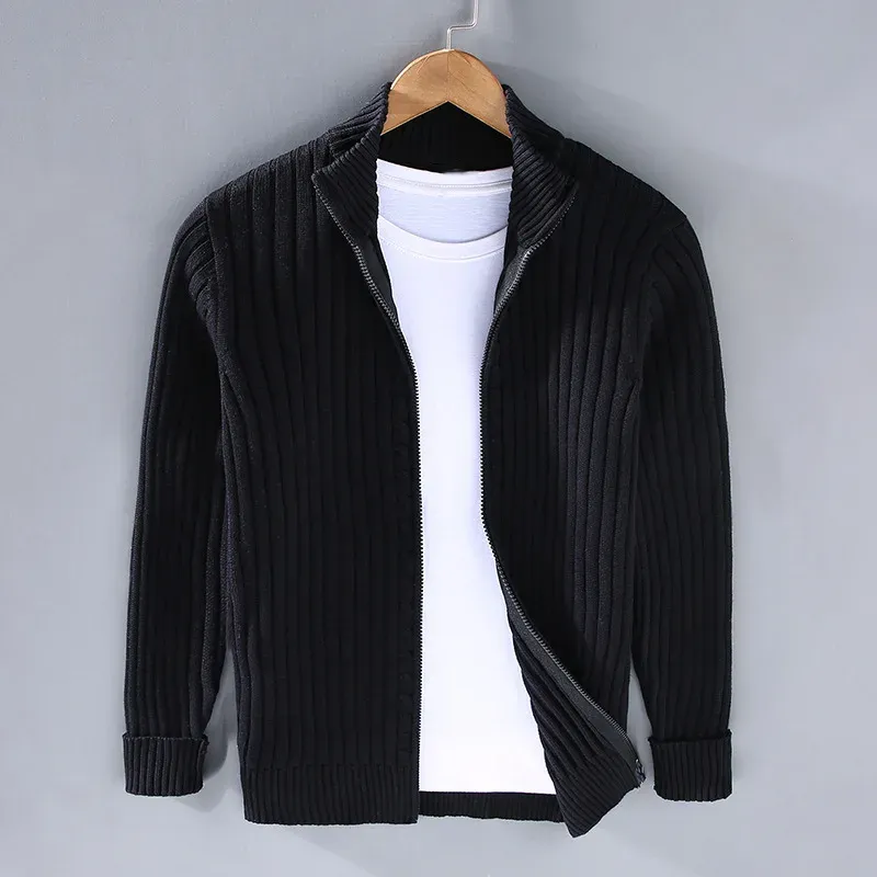 Wayne | New Men's Zip Cardigan